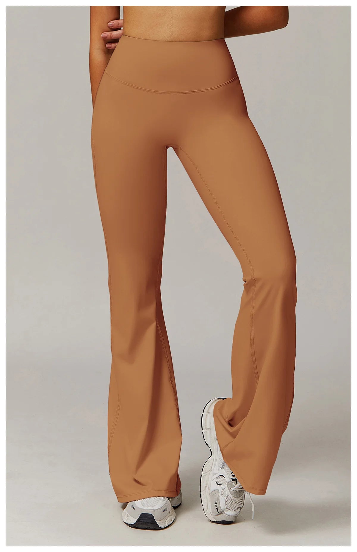 Gym Leggings Women Bell-bottoms Yoga Pants Sexy High Waist Lifting Leggings Pants Women Sports Clothing Fitness Wide Leg Pants