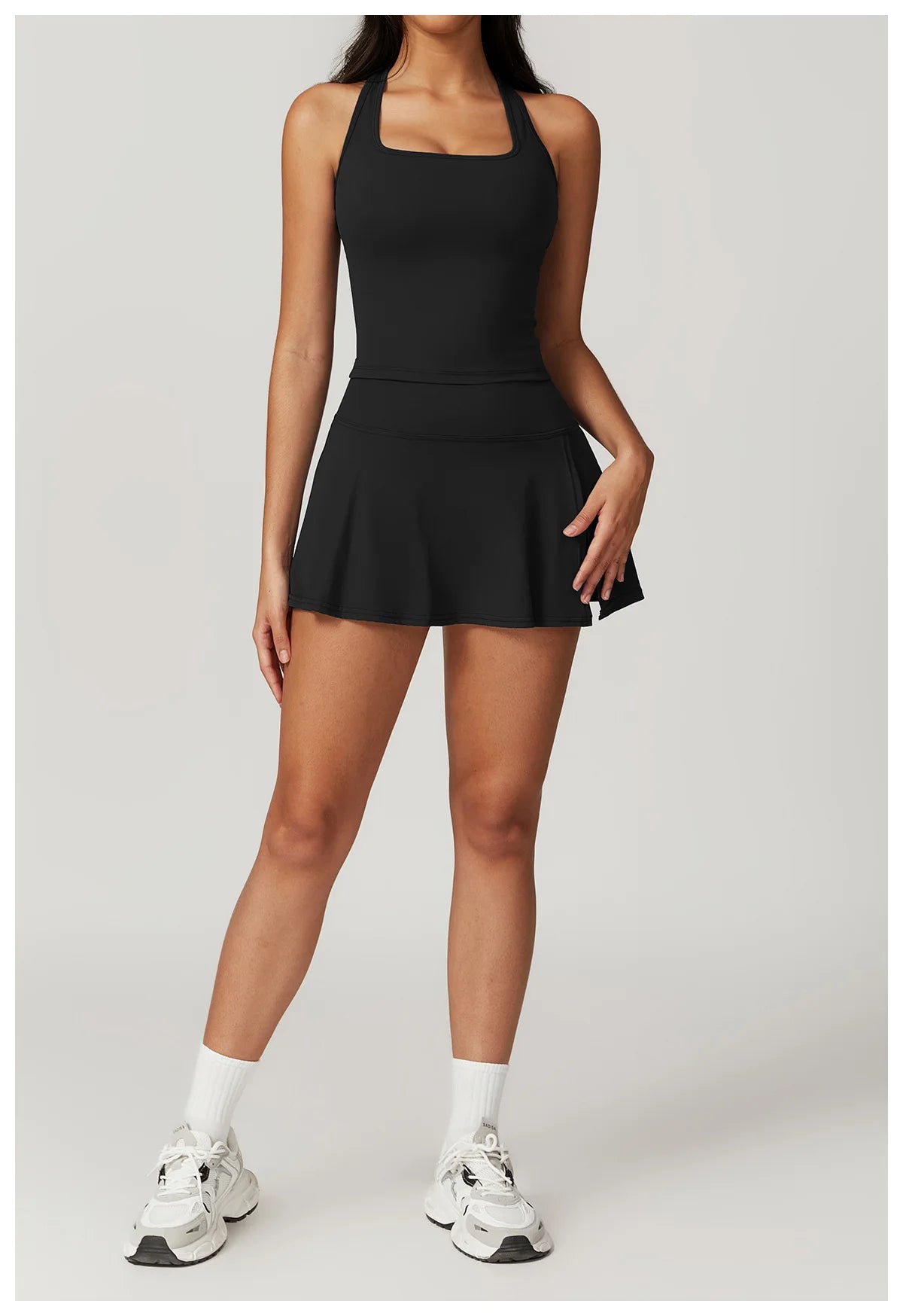 Summer Slim Yoga Shorts Women Short Skirts Ultra Short Mini Skirts Gym Exercise Running Fitness Tennis Anti-Light Sports Skirts