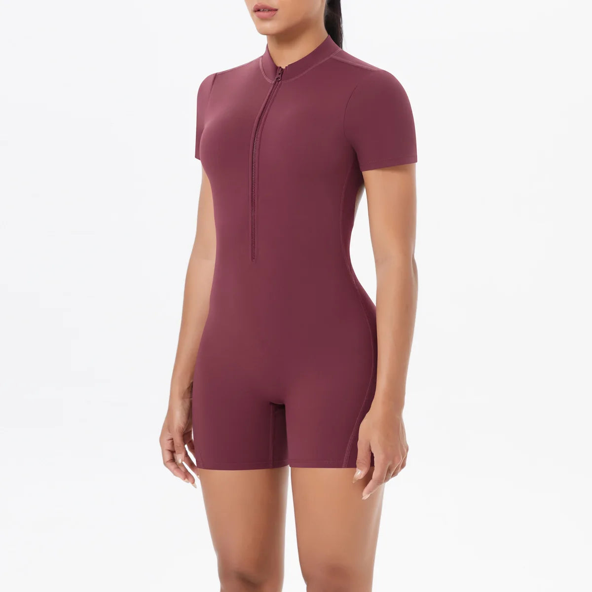 Gym Set Women Yoga Suit Sportswear Women Tracksuit Sports Jumpsuit Fitness Rompers Short Sleeves Push Up Set Workout Bodysuits