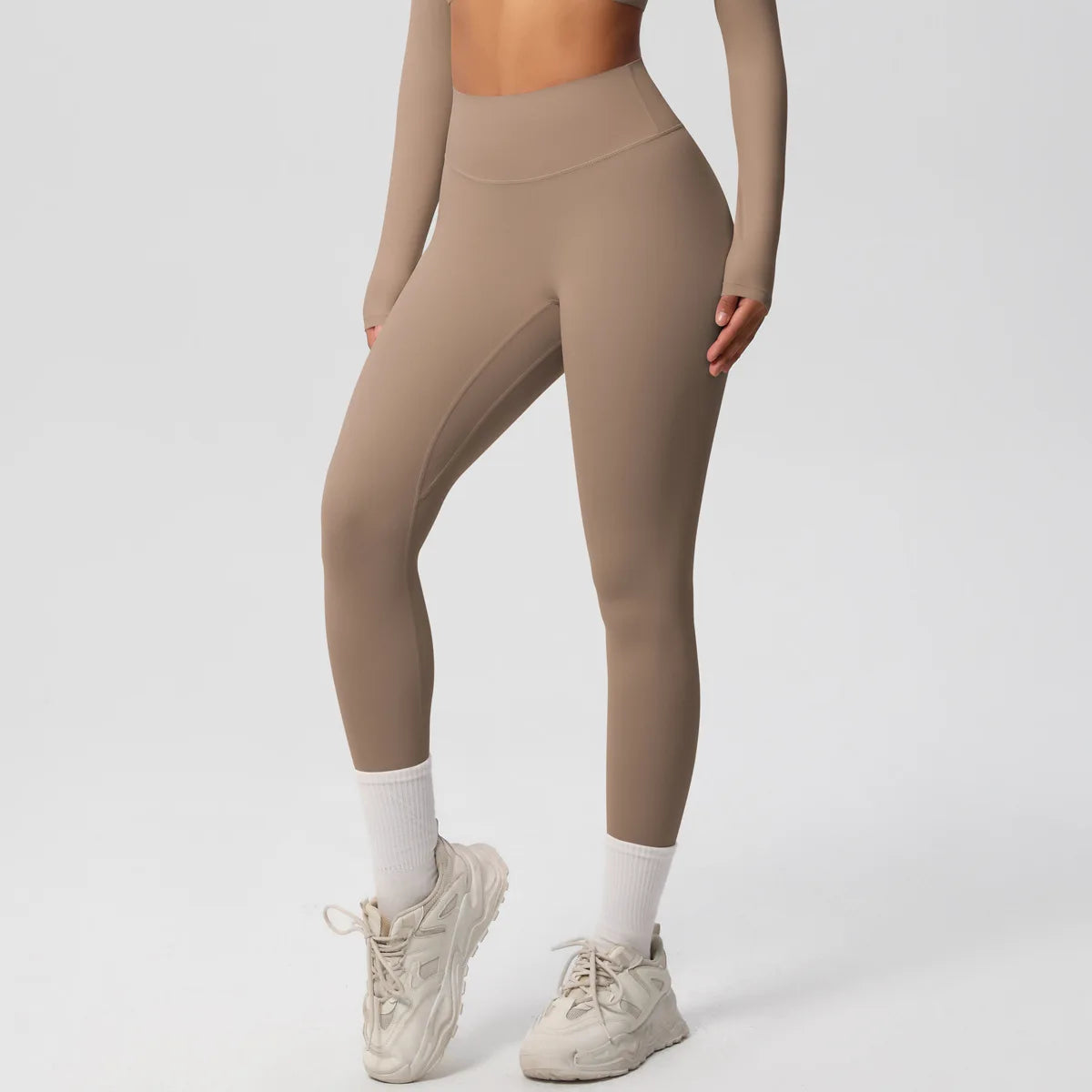 Leggings Female High Elastic Seamless Tights High Waist Butt Lift Sexy Fitness Pants Knit Slim Gym Running Yoga Leggings