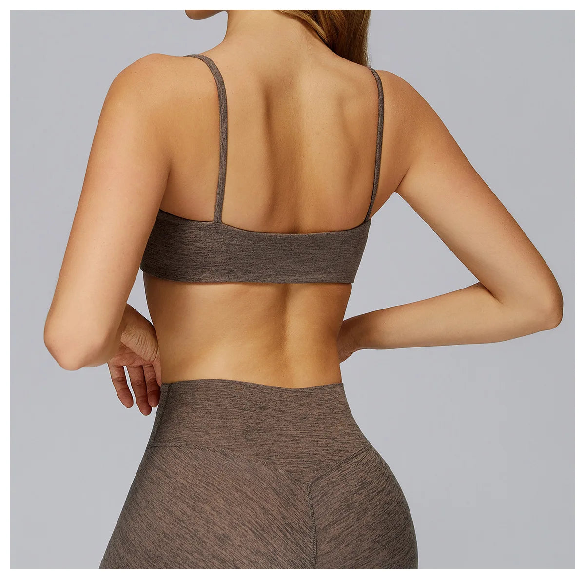 Sports Bra Women Yoga Clothes Gym Female Underwear Running Thin Strap Criss-Cross Fitness Top With Removable Padding
