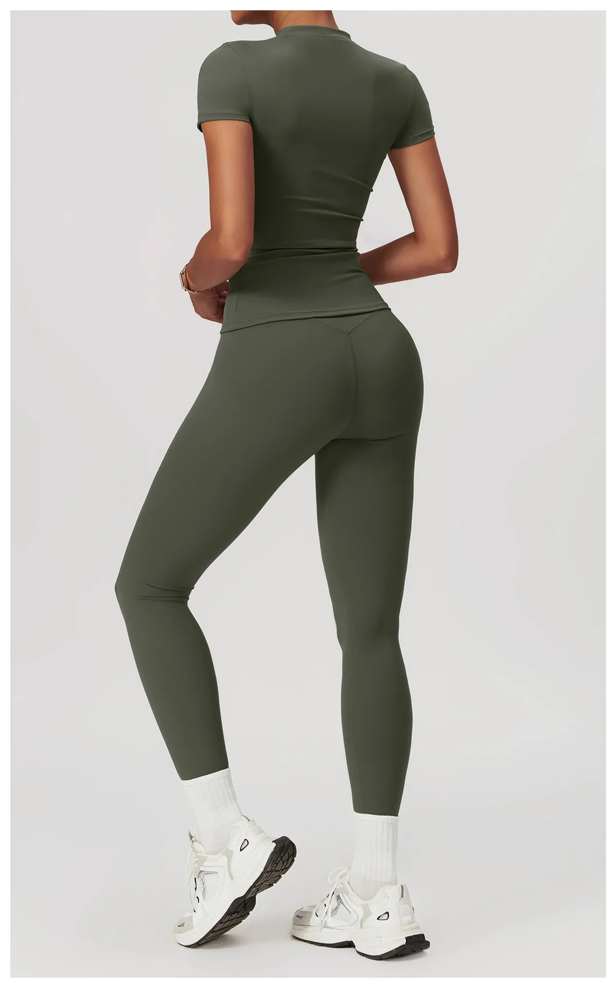 Yoga Shirts Women Top Quick Dry Running Tops Tights Push Up Workout Gym Clothe Female Short Sleeve Fitness Sports T-Shirts