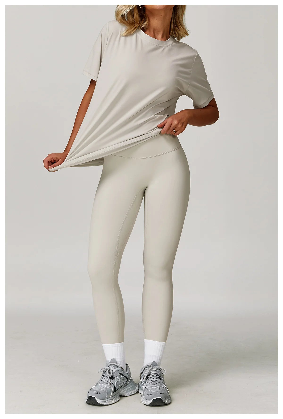 Loose Yoga Shirts Women Top Quick Dry Running Top Tights Push Up Workout Gym Clothes Female Short Sleeve Fitness Sports T-Shirts