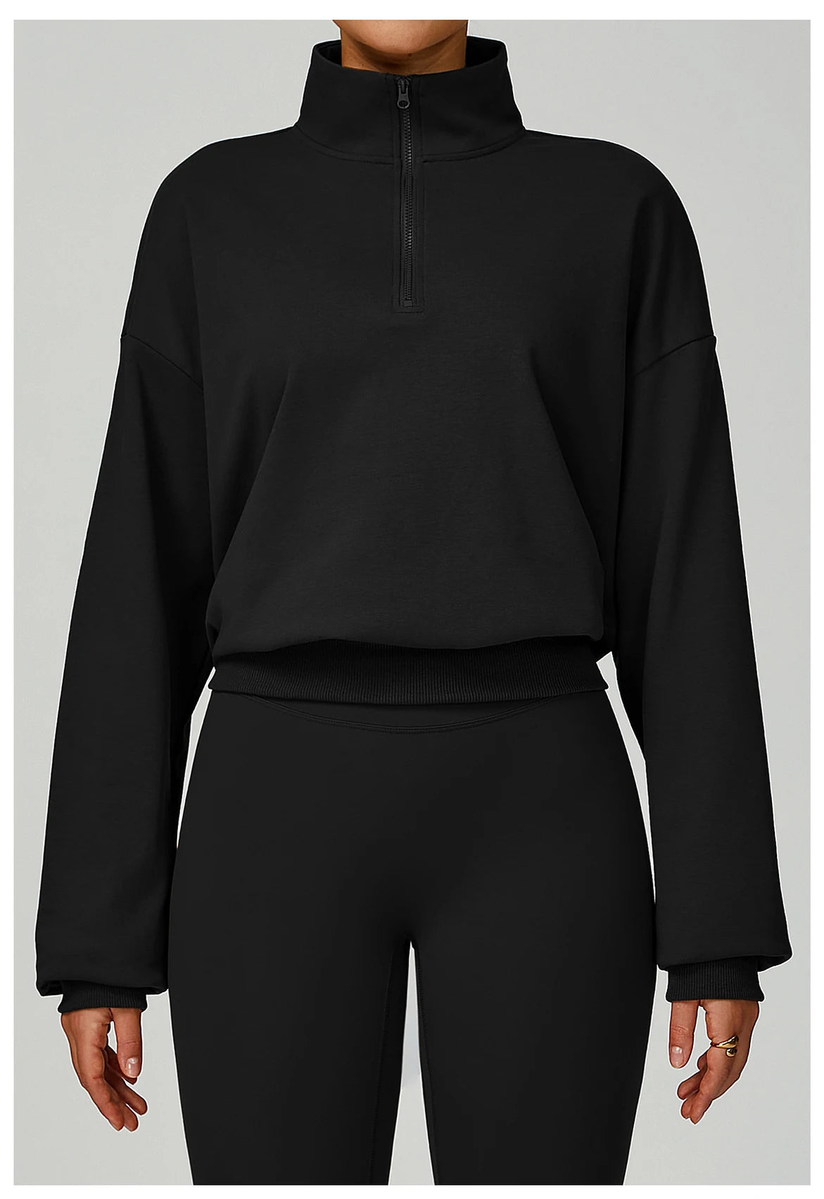 New Winter Zipper Hoodie Women's Long Sleeve Casual Loose Windproof Warm Versatile Hoodie Women's Running and Fitness Sportswear