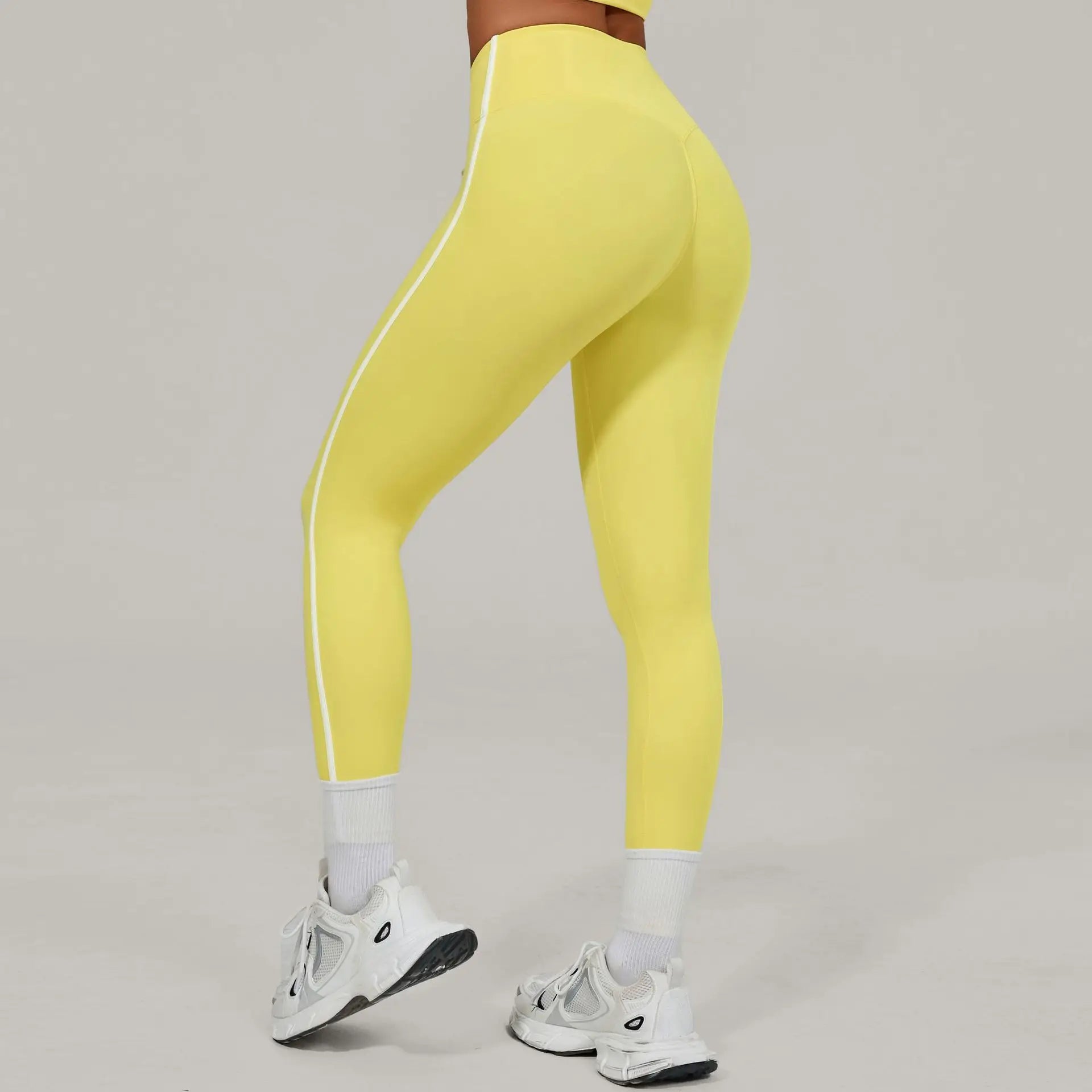 Women Yoga Leggings Hips Lifting Gym Legging Sport Pants High Waist Fitness Leggings Push Up Tight Workout Running Cycling Pants