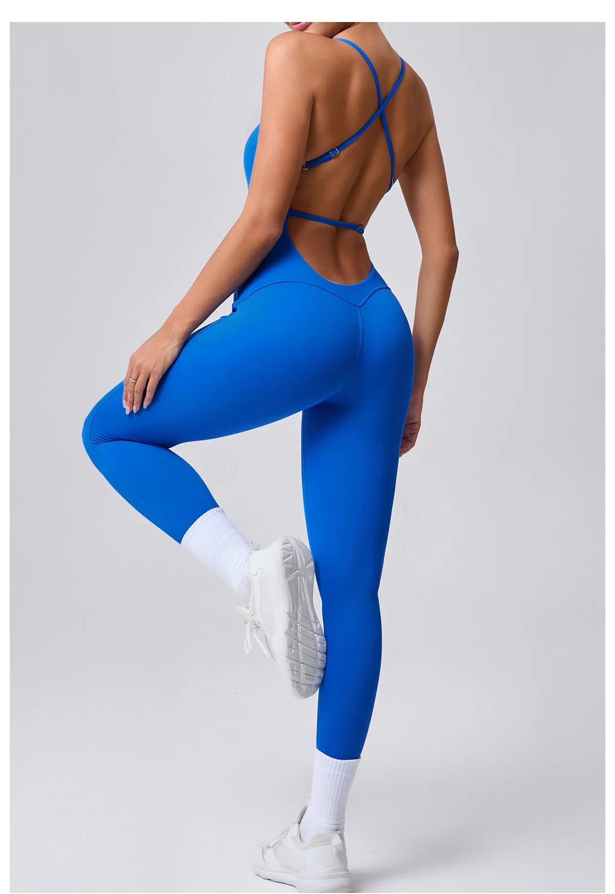 Women Tummy Control Butt Lifting Bodysuits Sports Sportswear Fitness Sports Bodysuit Yoga Suit Women Gym PushUp Workout Clothes