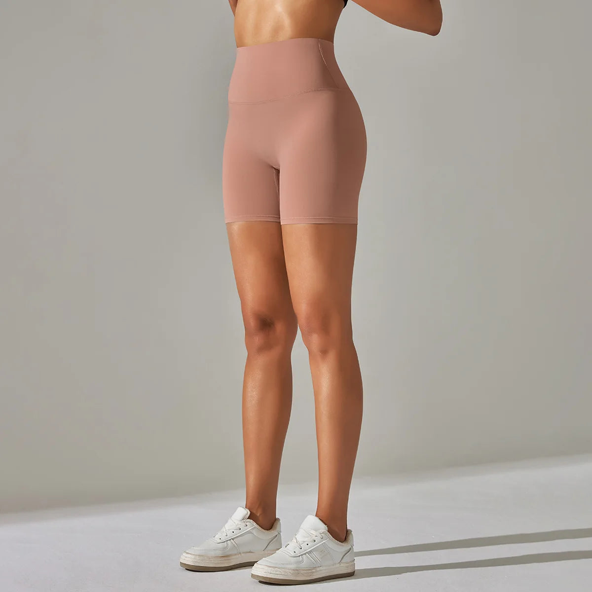 Seamless Yoga Shorts Women Fitness Shorts Running Cycling Shorts Breathable Sports Leggings High Waist Summer Workout Gym Shorts