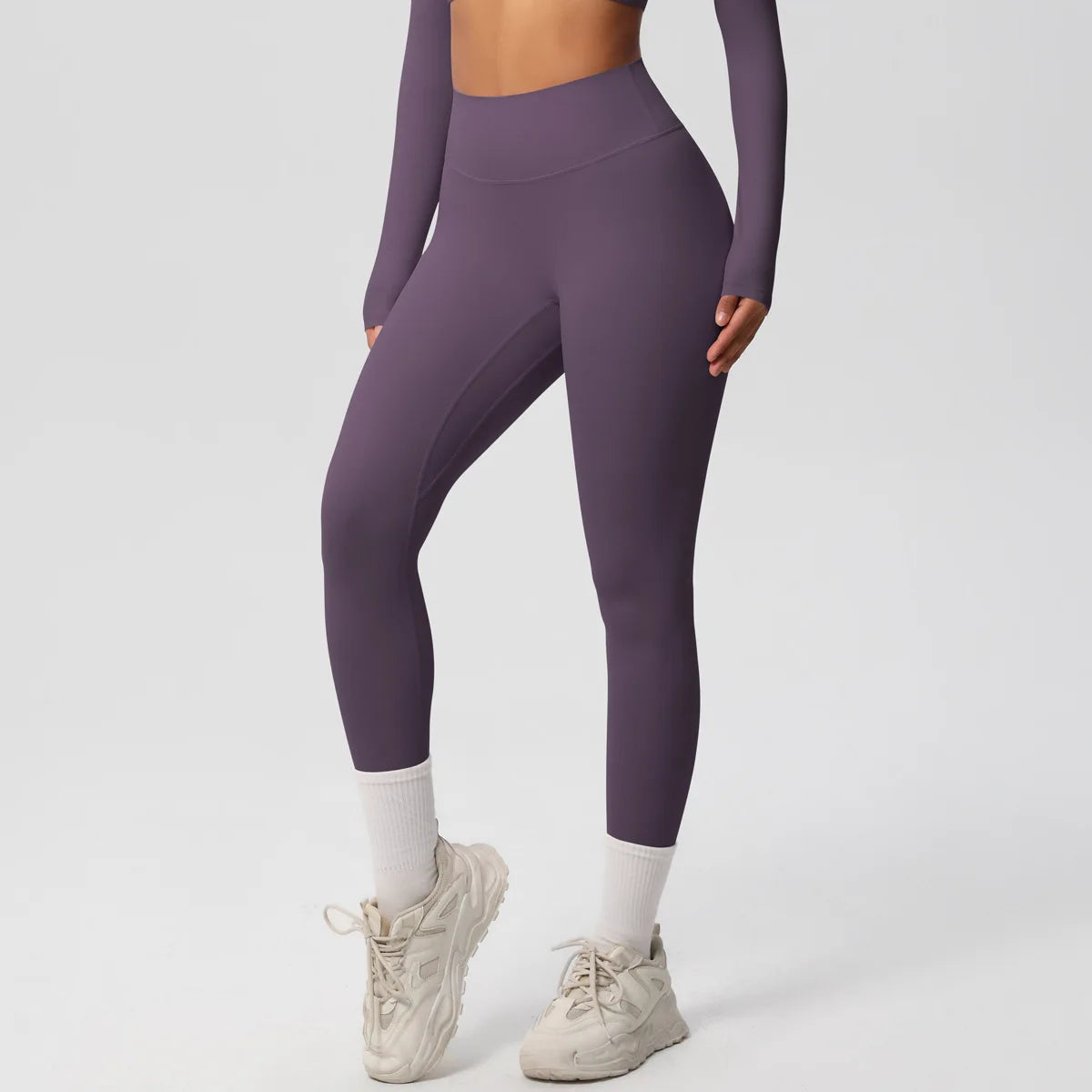 Leggings Female High Elastic Seamless Tights High Waist Butt Lift Sexy Fitness Pants Knit Slim Gym Running Yoga Leggings
