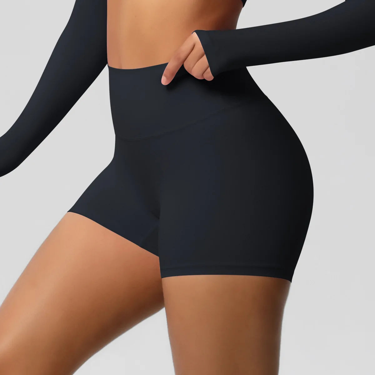 Seamless Impact Shorts Women Yoga Shorts Push Up Booty Workout Gym Shorts Fitness High Waist Sports Short Women Clothing