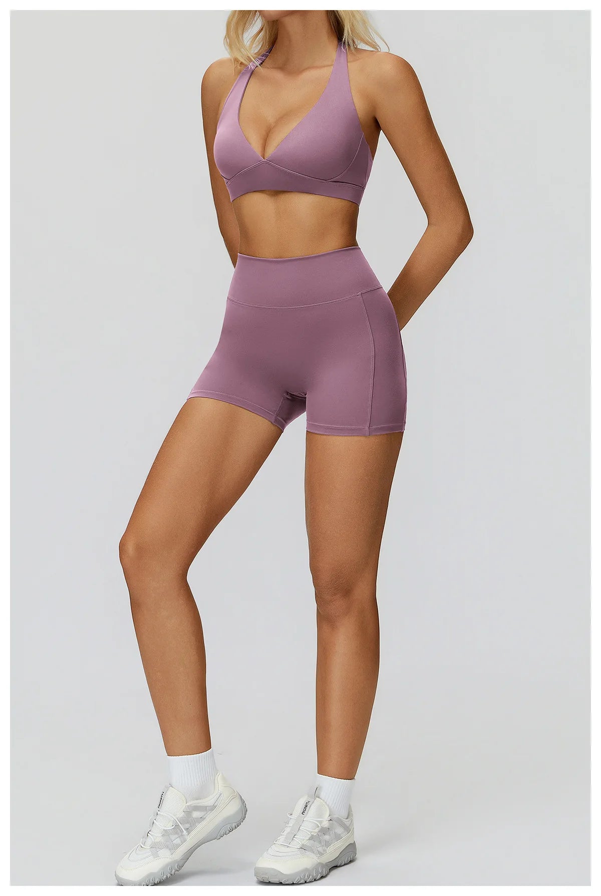 Yoga Suit 2PCS Women Tracksuit Sports Bra High Waist Legging Gym Set Fitness Outfit Running Workout Clothes Push Up Sportswear