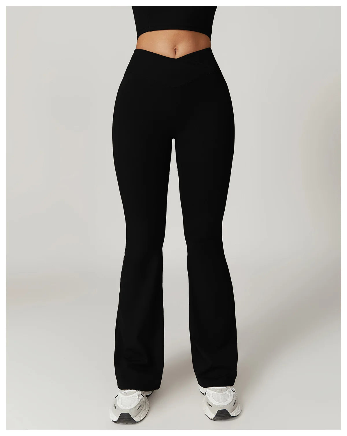 Flare Leggings Yoga Pants Women Bell-bottoms Yoga Tights High Waist Fitness Pants Stretch Gym Workout Sports Push Up Leggings