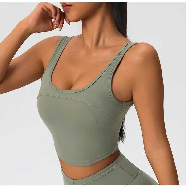 Women Backless Sports Bra Sexy Top Women Push Up Sport Bra Yoga Gym Crop Top Brassiere Fitness Top Sport Bra Breathable Bras