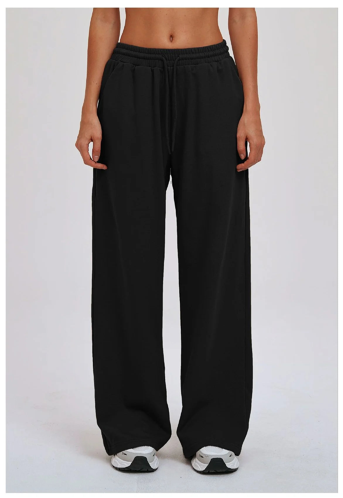 Yoga Pants Women's Gym Workout Pants Loose Wide Leg Casual Straight Leg Pants Outdoor Cycling And Running Sports Pants