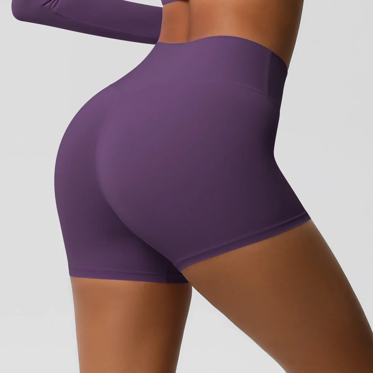 Seamless Impact Shorts Women Yoga Shorts Push Up Booty Workout Gym Shorts Fitness High Waist Sports Short Women Clothing