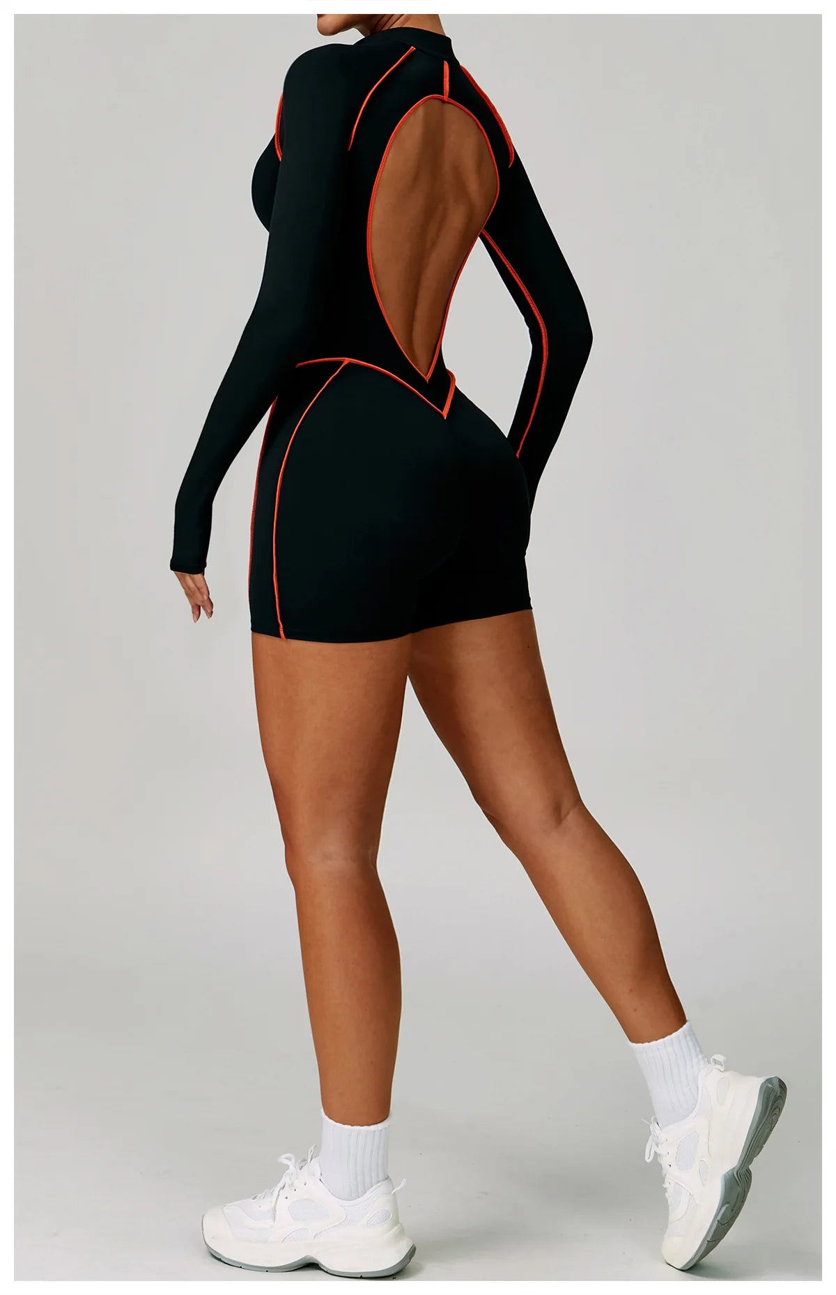 Zipper Rompers Women's Gym Jumpsuit Fitness Suit Short Sets Sports Overalls for Woman Tracksuit Yoga Clothing Workout Sportswear