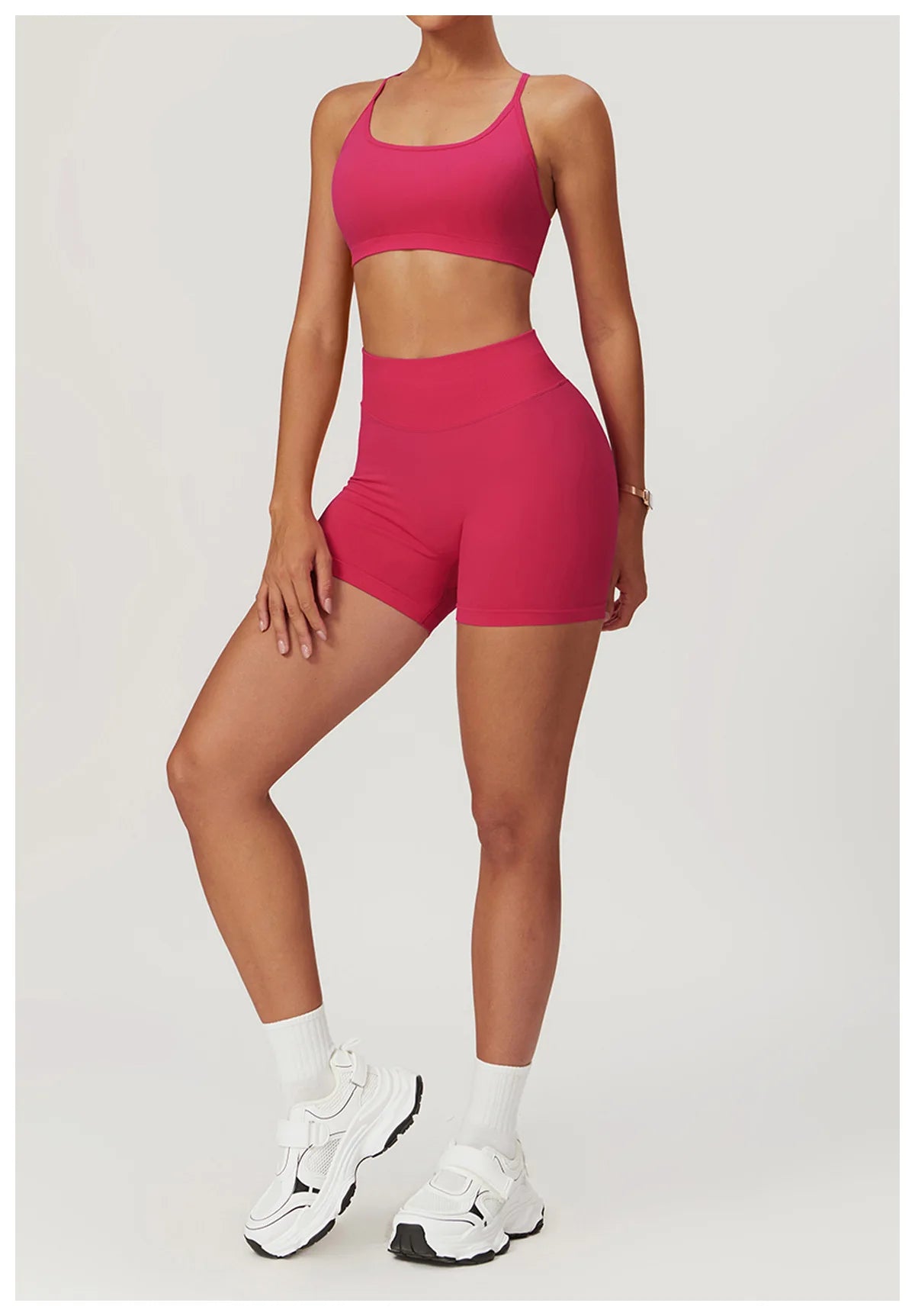 Ribbed Shorts for Women Yoga Shorts Push Up Booty Workout Gym Shorts Fitness High Waist Sports Short Seamless Women Clothing