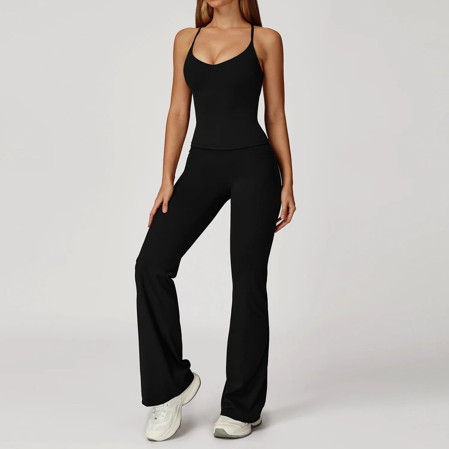 Women Tracksuit Yoga Set 2PCS Gym Workout Clothes for Female Push Up Bra High Waist Leggings Sexy Fitness Sportswear Sports Suit