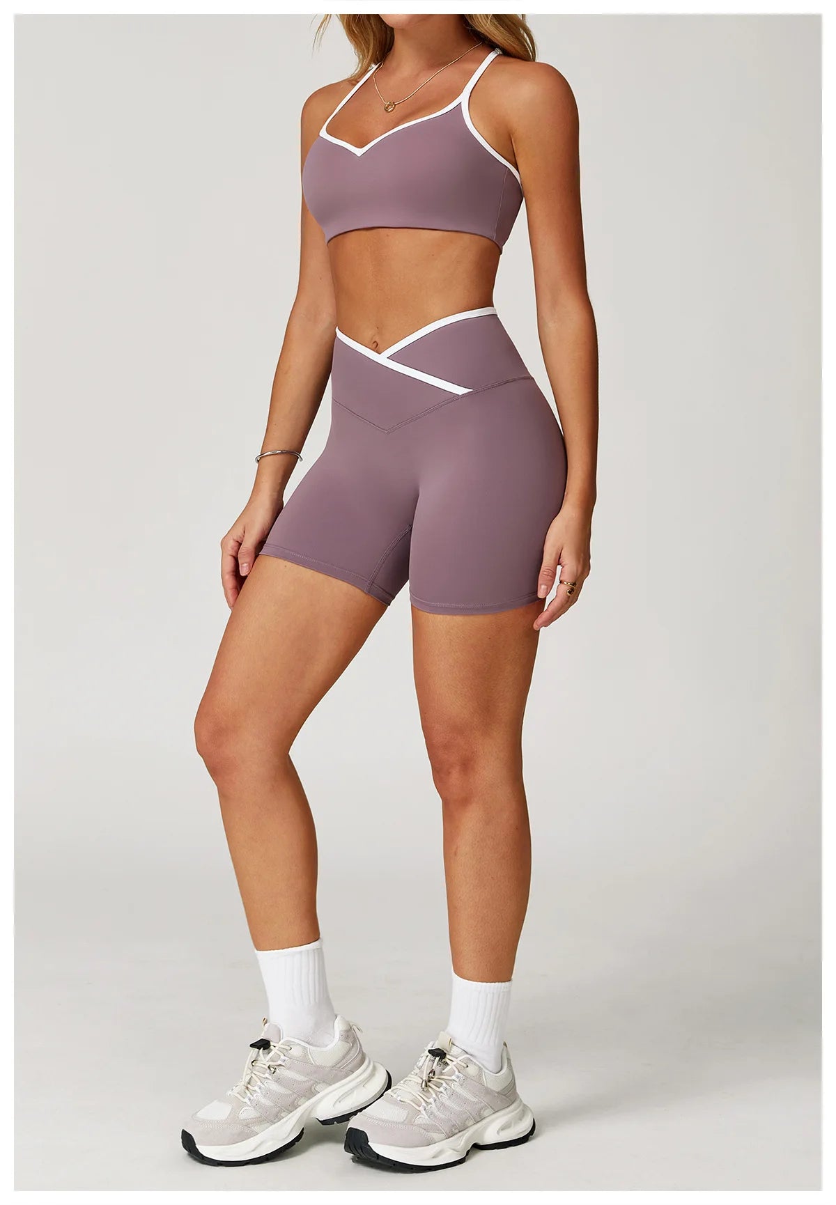 Women's Clothes Yoga Set 2 Pieces Workout Tracksuit Sportswear Gym Clothing High Waist Bell-bottoms Sexy Fitness Bta Sports Suit