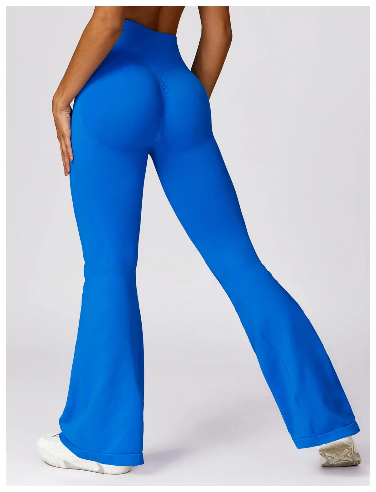 Seamless Flare Leggings Yoga Pants Women High Waist Wide Leg Pants Women Gym Workout Fitness Sports Flared Pant Dance Trousers
