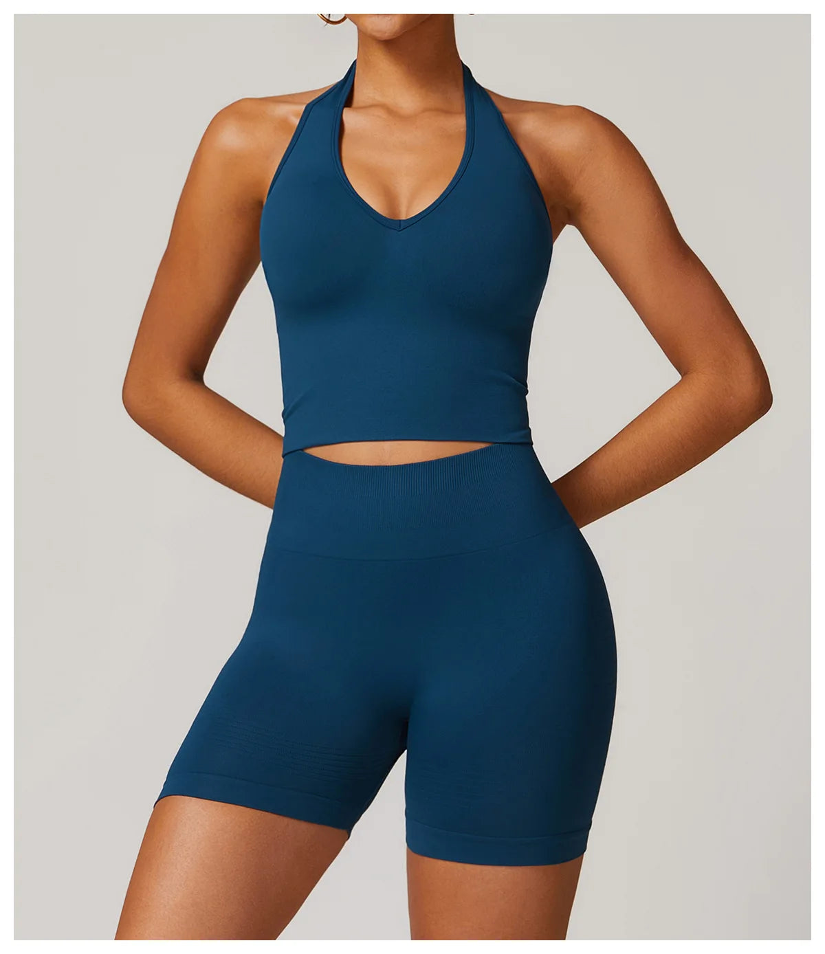 Hanging Neck Bra Women Sports Bra Top Push Up Fitness Seamless Yoga Bra Underwear Sport Tops Women Breathable Running Gym Vest