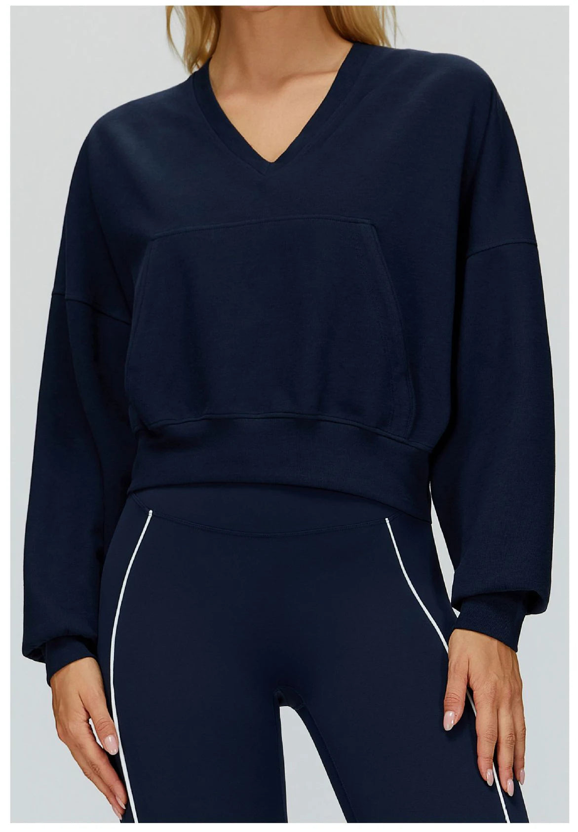 Hooded Hoodie Women's Long Sleeved Warm Windproof Casual Loose Sports Hoodie Outdoor Hiking and Running Sports Jacket