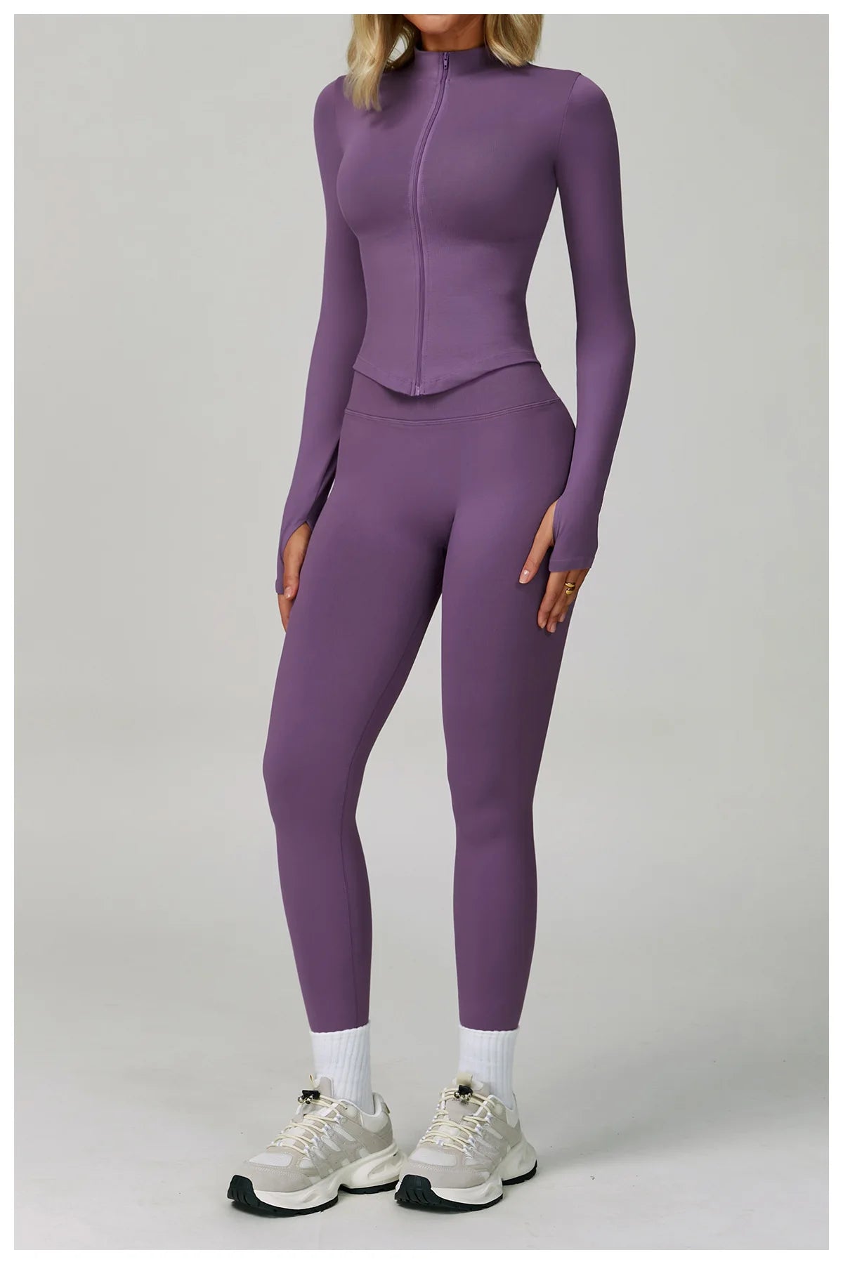 3PCS Yoga Set Seamless Sports Set Women Tracksuit Quick-Drying Gym Set Women Tracksuit Running Workout Long Sleeve Yoga Clothing