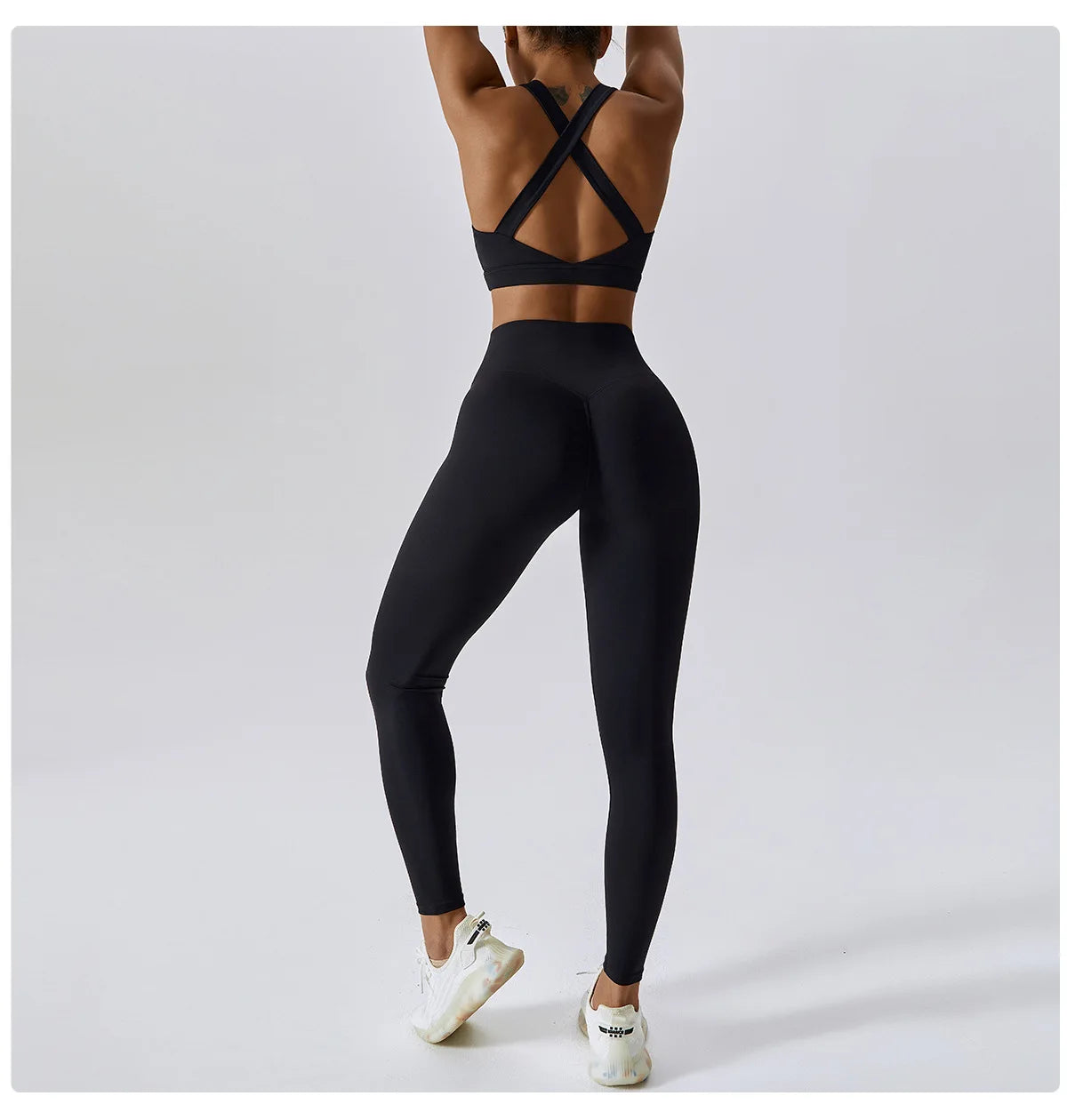 2/3PCS Yoga Set Gym Clothes Sportswear Yoga Suits For Women Tracksuit Fitness Set Tracksuits Sports Bra Gym Leggings Yoga Top