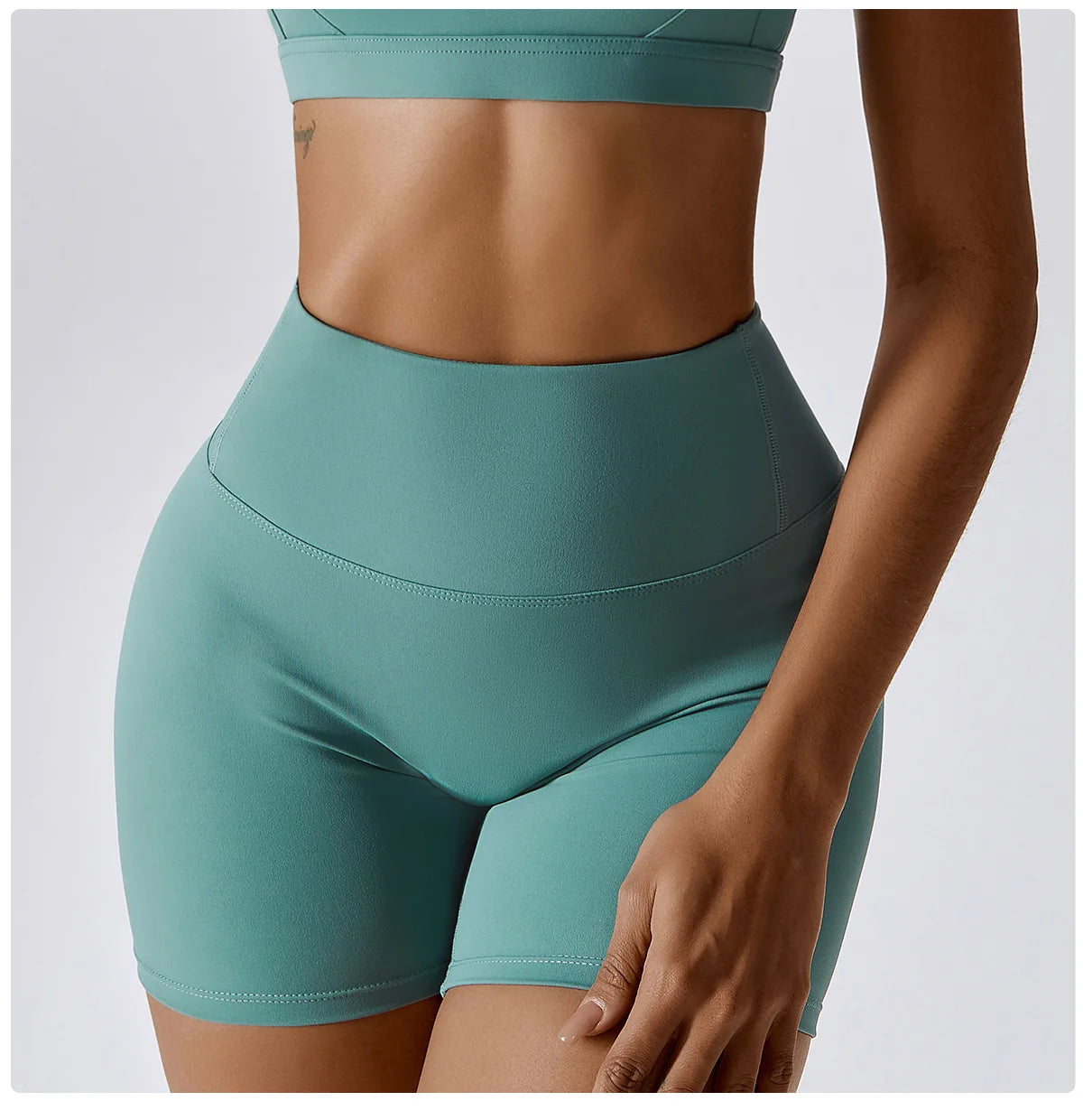 Sports Short Women Yoga Legging Shorts Squat Proof High Waist Running Fitness Shorts Quick Drying Cycling Workout Gym Shorts