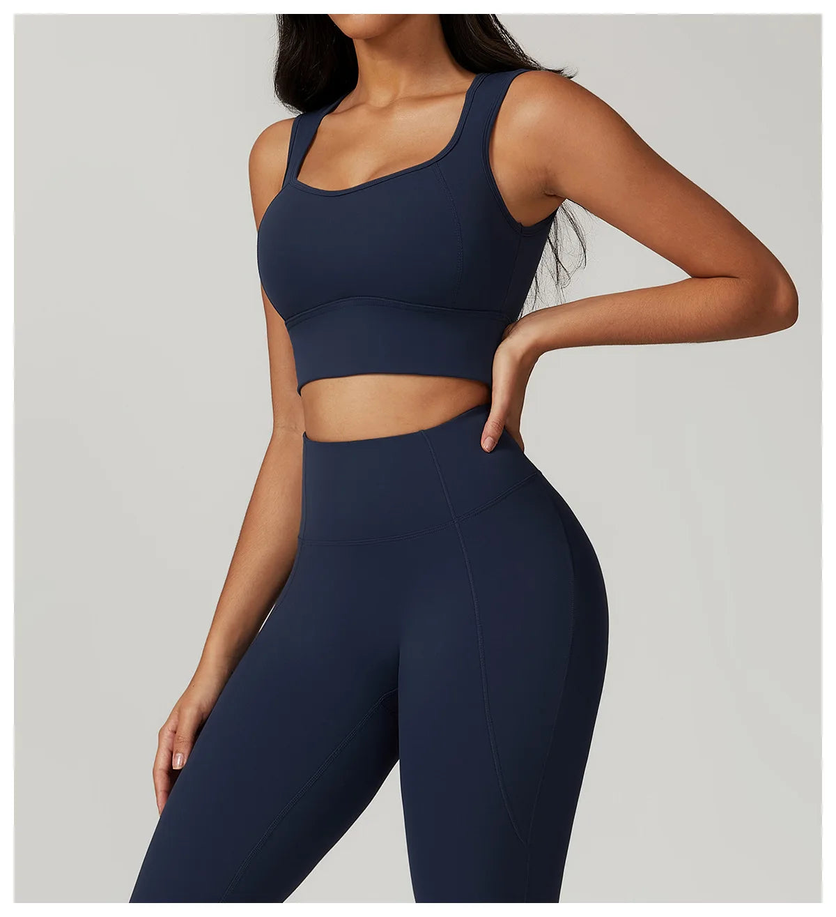 Sexy Sports Bras Women Fitness Vest High Strength Sports Top Backless Yoga Bra Running Fitness Breathable Shockproof Yoga Bra