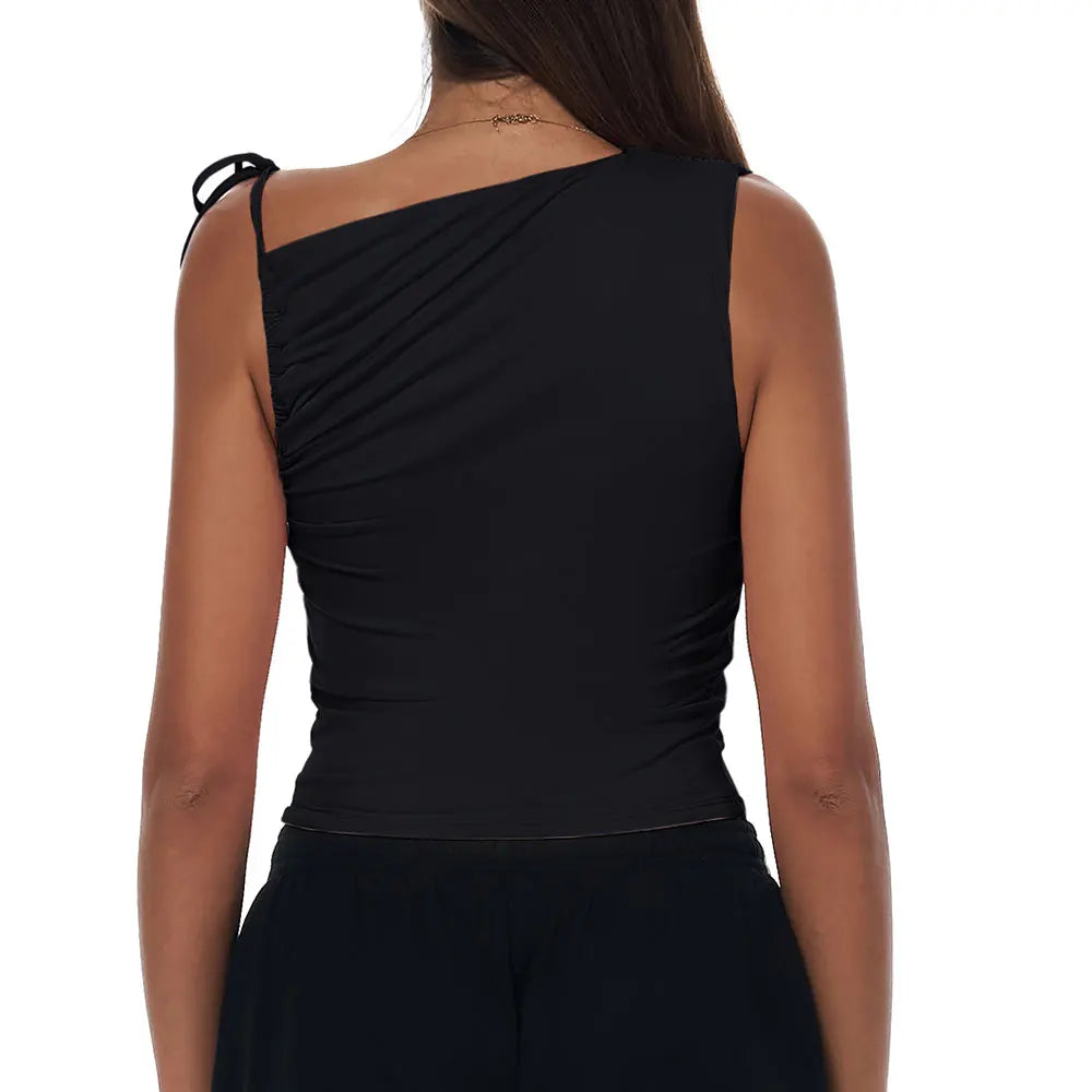 Sexy Shoulder Sports Shirt Vest Loose Breathable Quick Drying Top Gym Running Fitness Yoga Clothing Lightweight Tops For Women