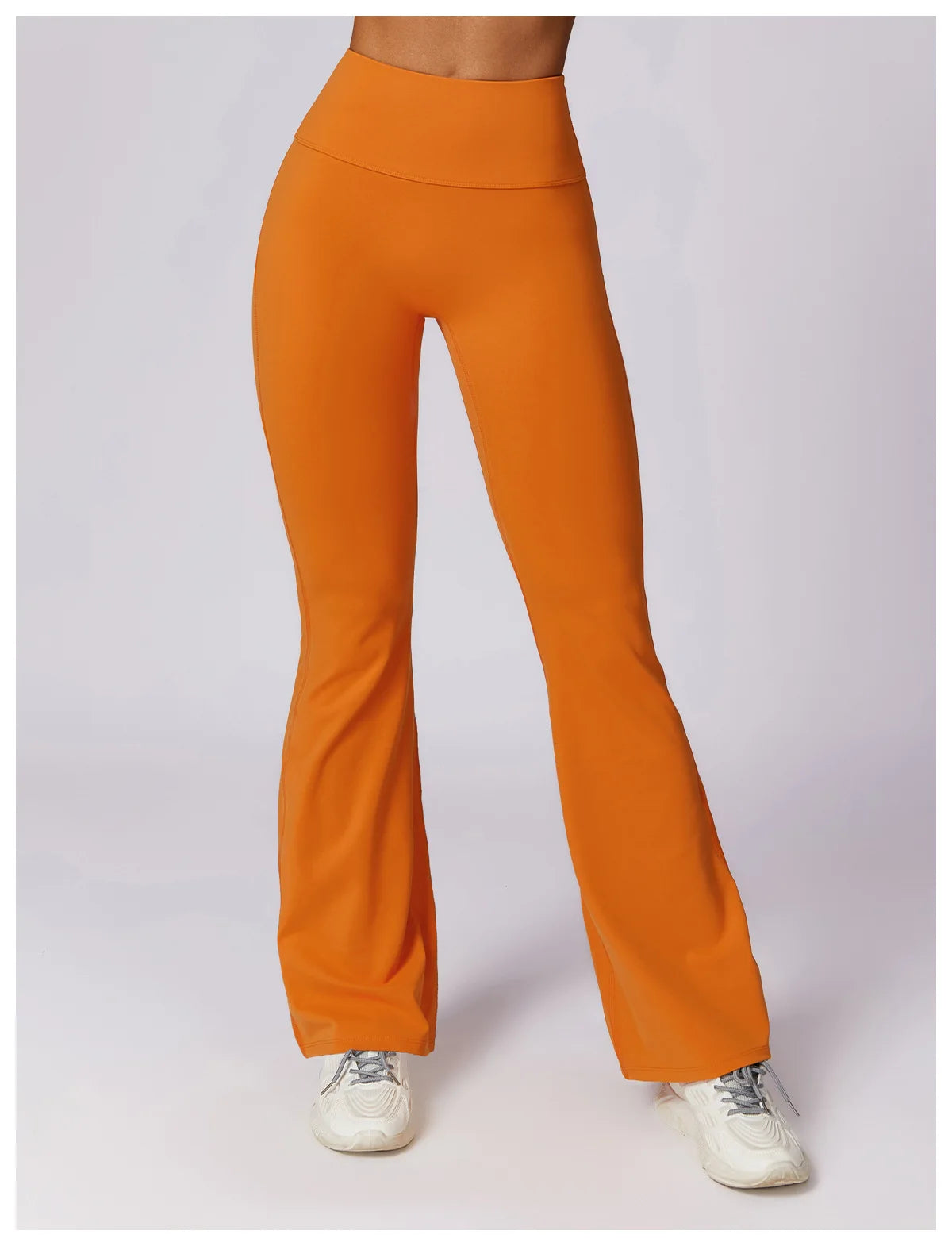 Yoga Bell-bottoms Tight Scrunch Butt Lifting Dance High Waist Tights Women Sport Pants Gym Running Breathable Fitness Leggings
