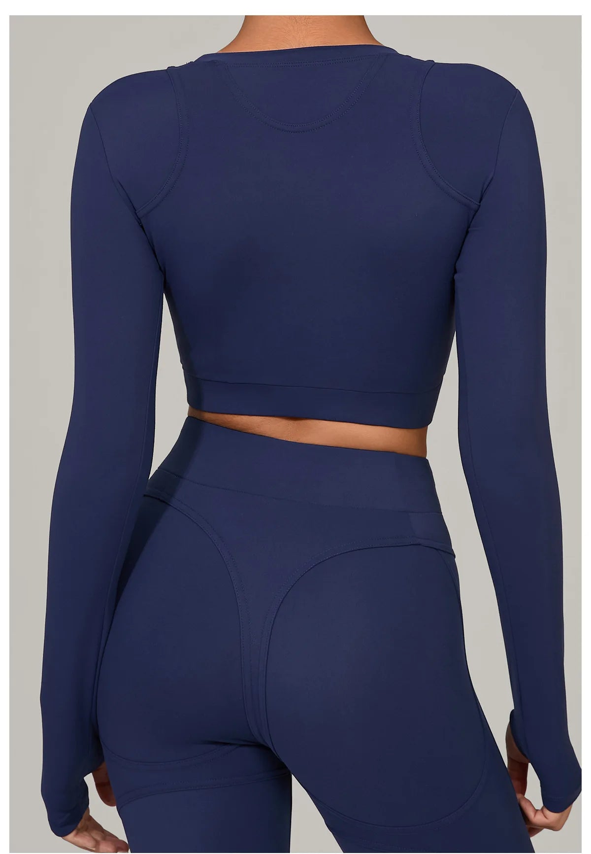 Women Yoga Shirts Crop Top Fitness Long Sleeves Push Up Shirts Women Yoga Sports Gym Clothes Running Quick-drying Workout Tops