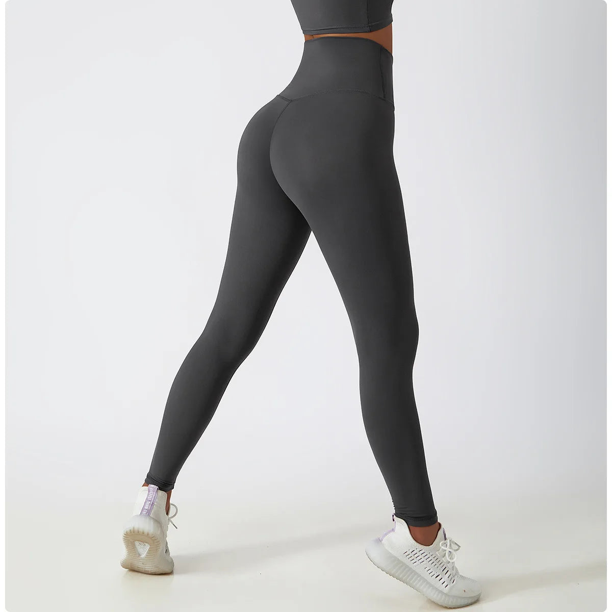 Women Yoga Leggings High Waist Yoga Pants Gym Pants Push Up Legging Athletic Fitness Workout Leggins Impact Running Sport Tights