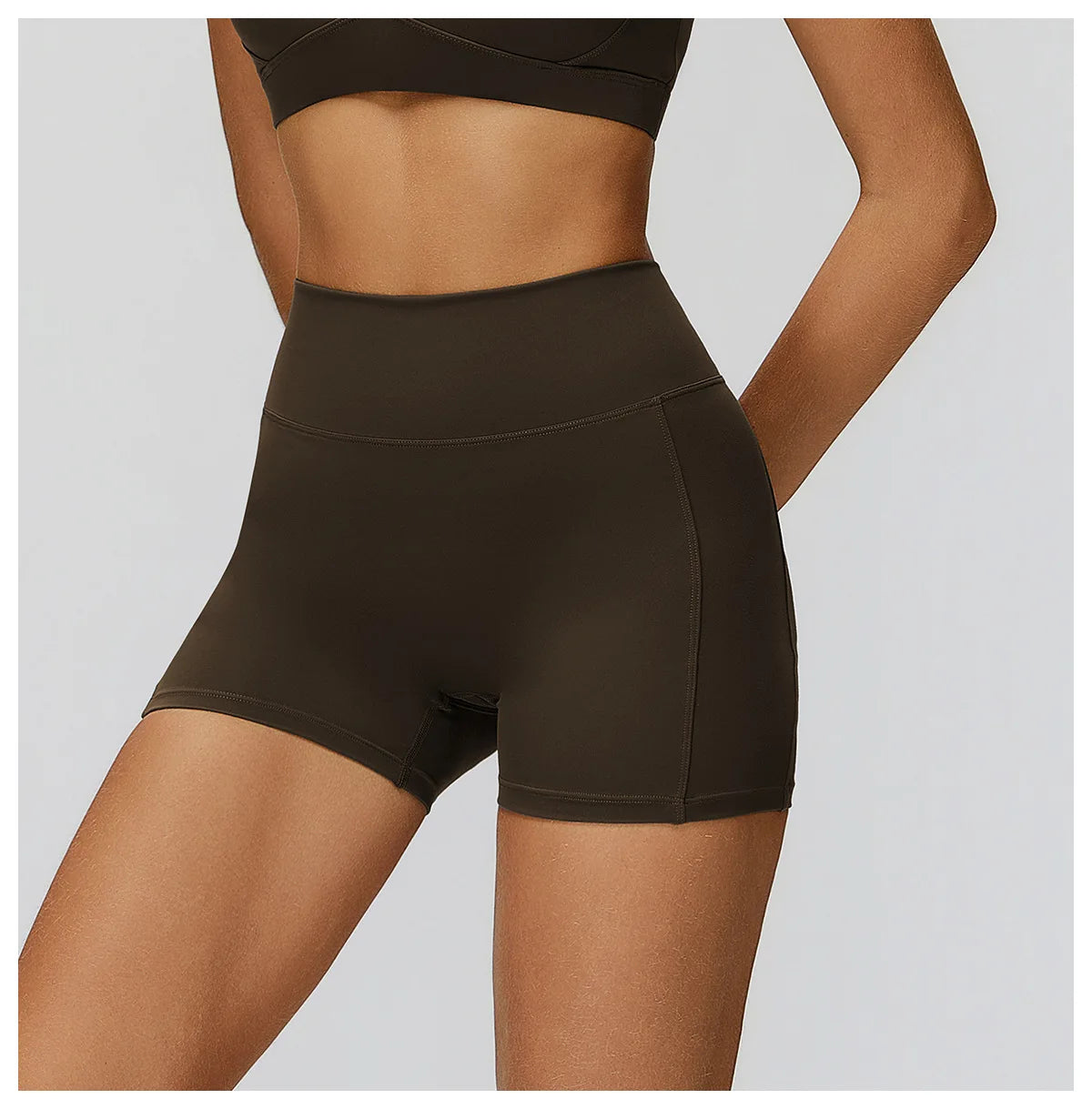 Shorts Women Seamless Yoga Shorts Scrunch Bum Gym Shorts Workout Low Waist Short Leggings Booty Stretch Running Impact Shorts