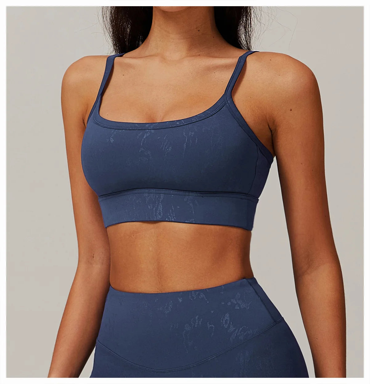 Women Tops Breathable Sports Bra Absorb Sweat Shockproof Padded Gym Running Fitness Printed Yoga Sports Bras Running Underwear