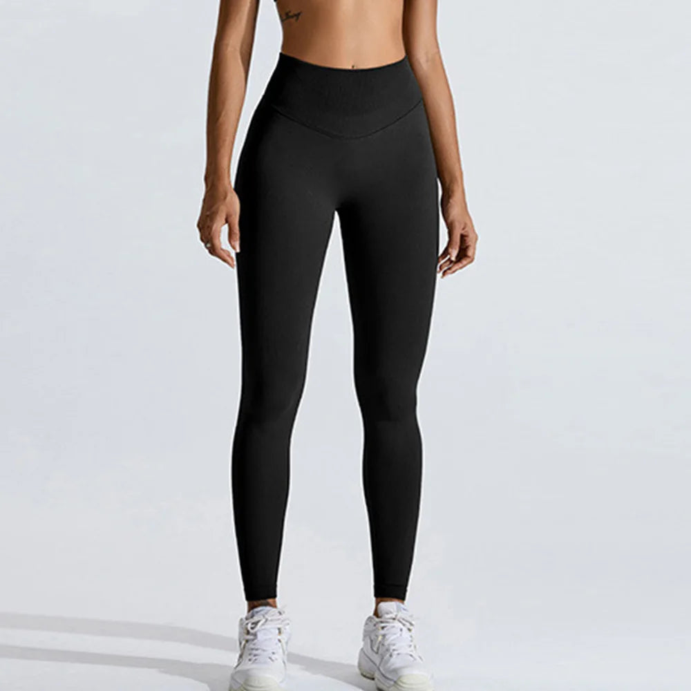 Seamless Women Fitness Sport Leggings High Waist Yoga Legging Gym Jogging Quick Dry Push Up Slim Pants Female Scrunch Butt Tight