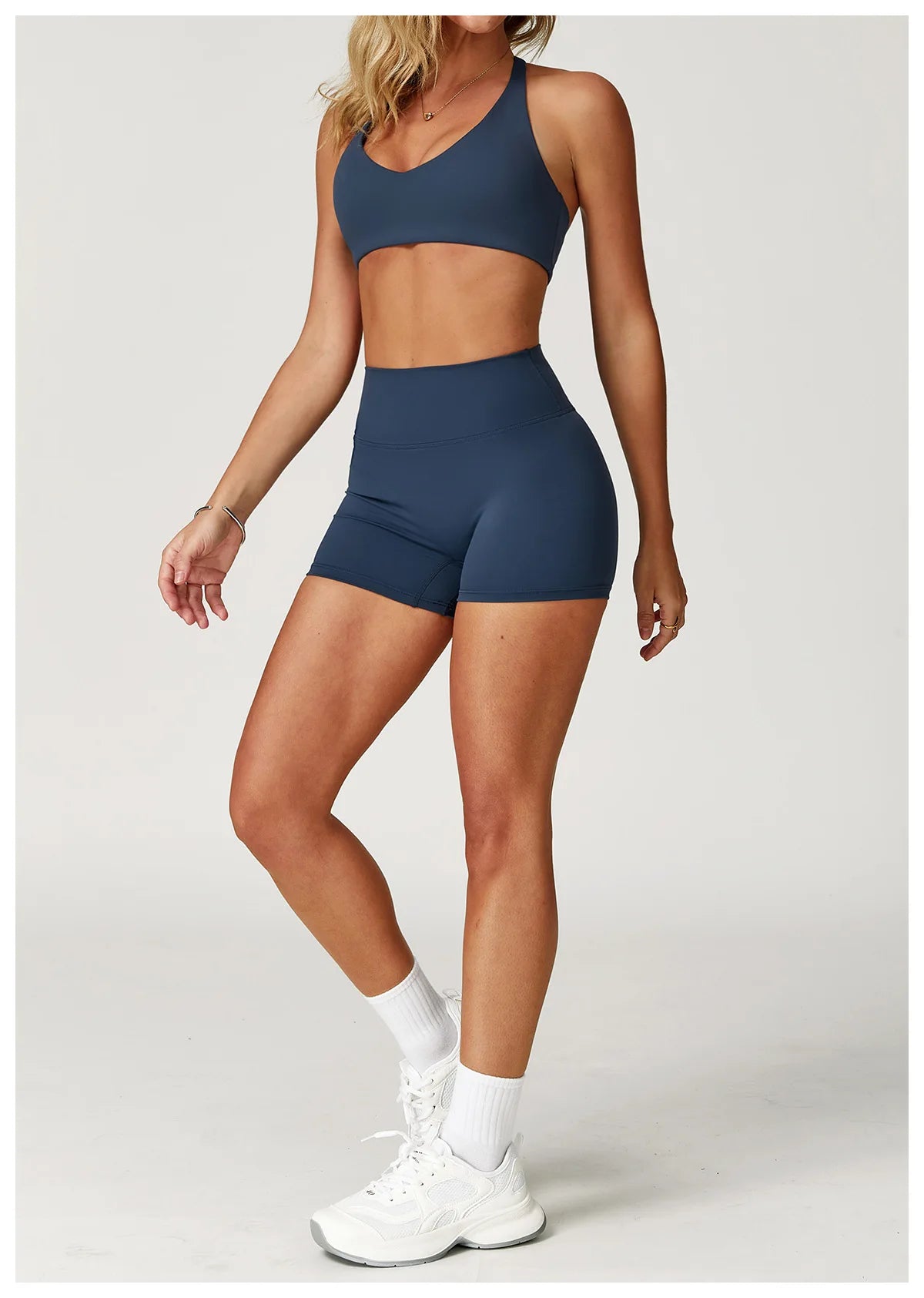 Sexy Backless Gym Sport Bra Sports Bra Anti-sweat Breathable Yoga Bra Shockproof Crop Top Fitness Top Push Up Workout Top Women