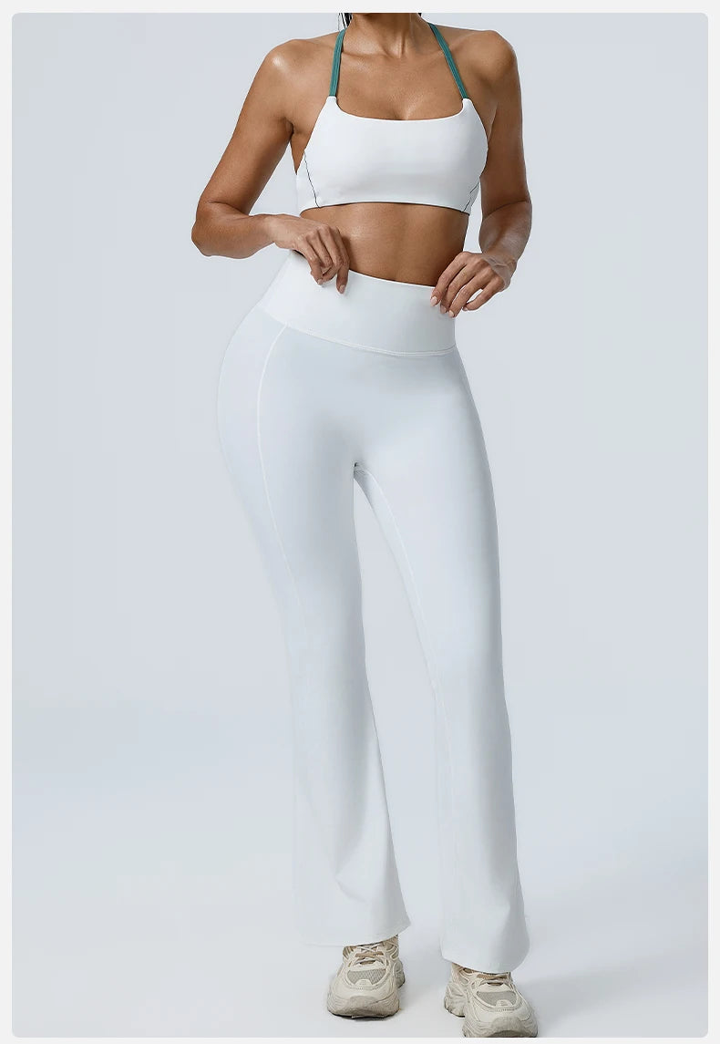 Workout Clothes Women's Tracksuit 2PCS Yoga Set Sportswear Gym Clothing High Waist Leggings Sportswear Fitness Sports Bra