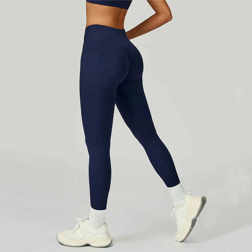 Cross Waist Head Gym Leggings Women Yoga Pants Sexy High Waist Booty Lifting Leggings Pants Women Sports Clothing Fitness Wear