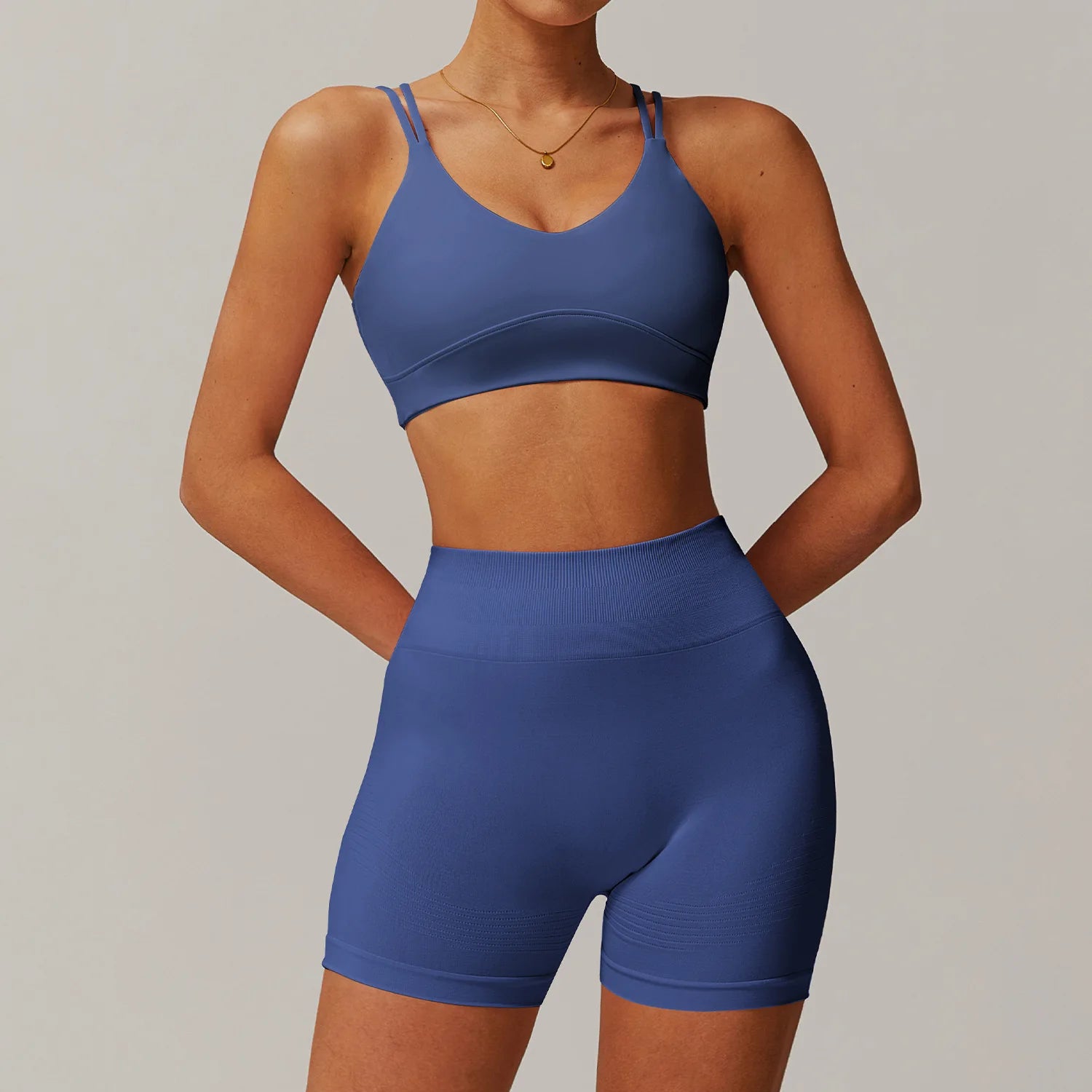 Women Yoga Suit 2PCS Sports Set Quick-Drying Gym Set Women Tracksuit Running Bra Workout Long Sleeve Sports Shirt Yoga Clothing