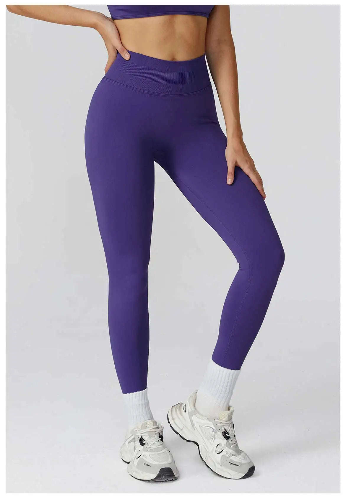 Seamless Yoga Leggings Women's High Waist Fitness Leggings Running Cycling Butt Lifting Sports Yoga Pants for Women Gym Leggings