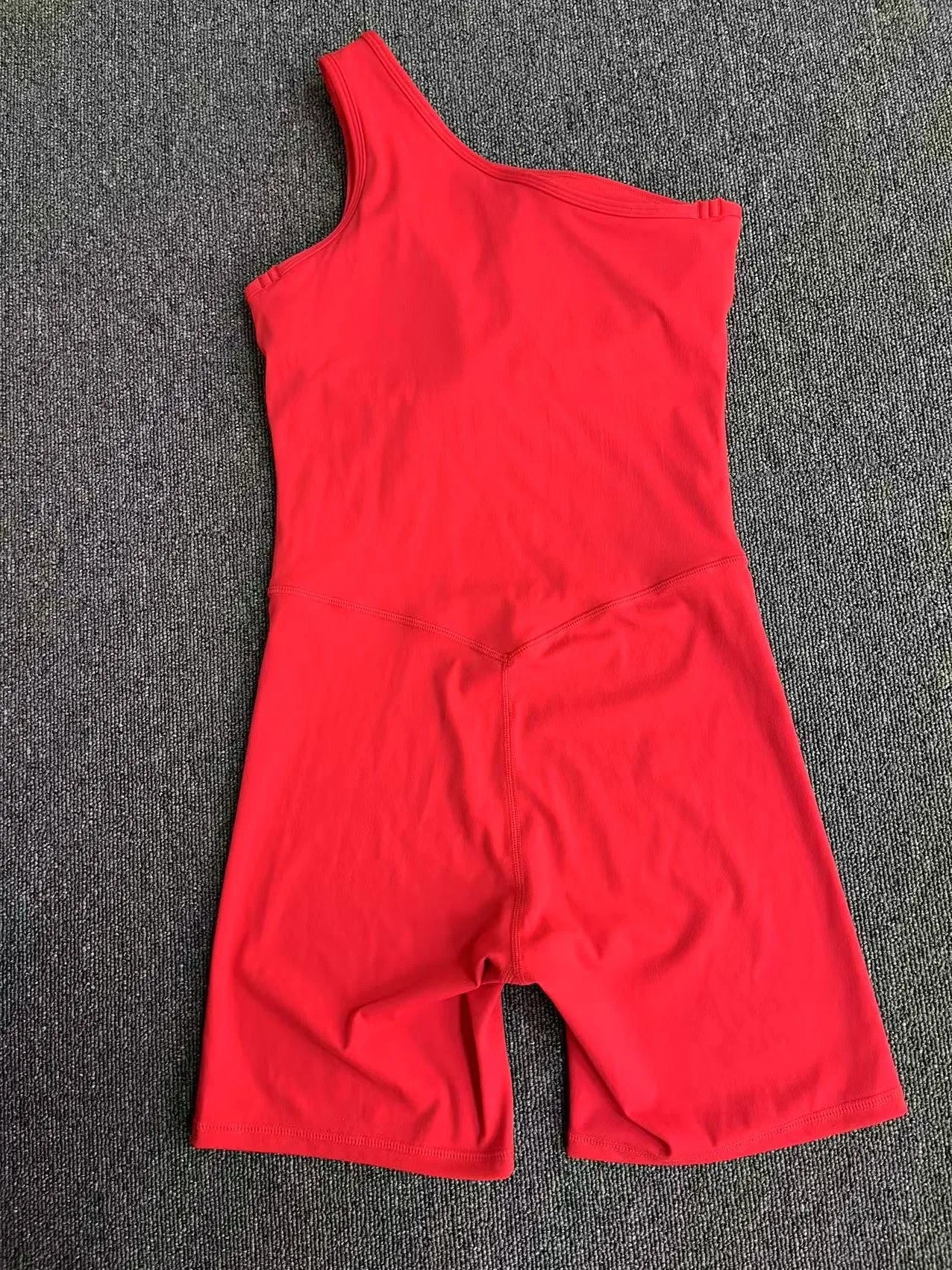 One Shoulder Jumpsuit Women's Fitness Suit Short Sets Sports Overalls for Woman Tracksuit Yoga Clothing Gym Workout Sportswear