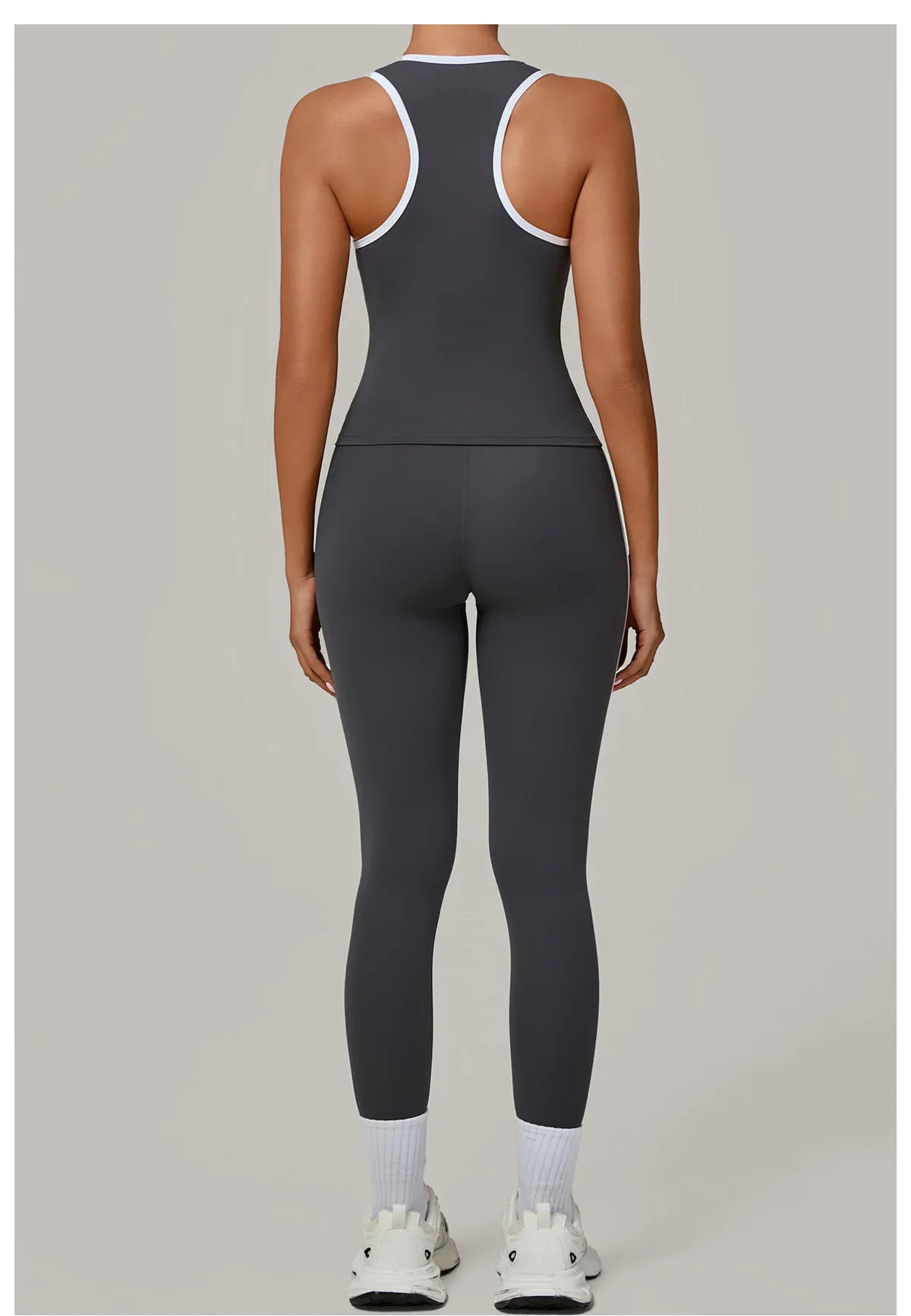 Sportswear 2PCS Women's Tracksuit Yoga Clothes Fitness Set Breathable Activewear Sexy Sports Bra Top High-Waisted Leggings Set
