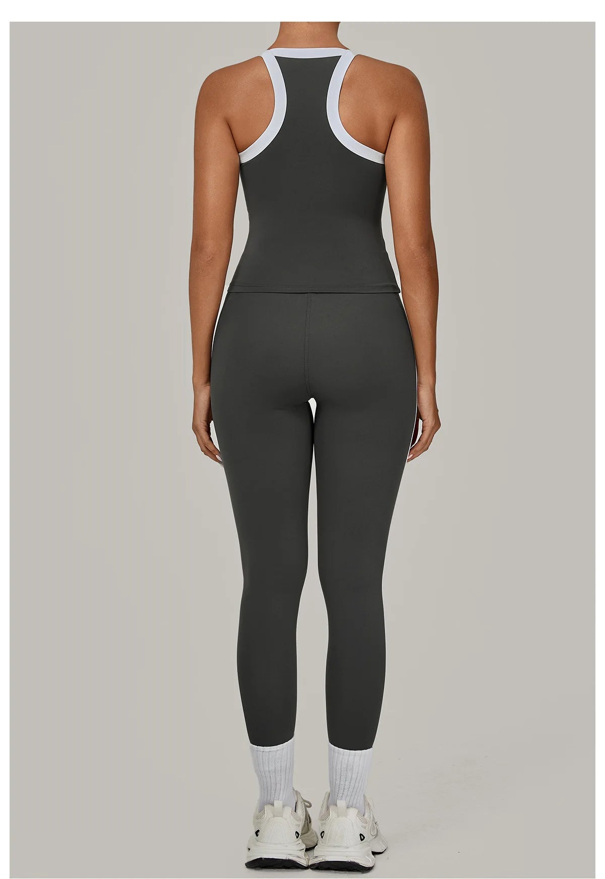 2 Pieces Yoga Set Women's Tracksuit Workout Clothes Sportswear Gym Clothing High Waist Leggings Fitness Bra Push Up Sports Suits