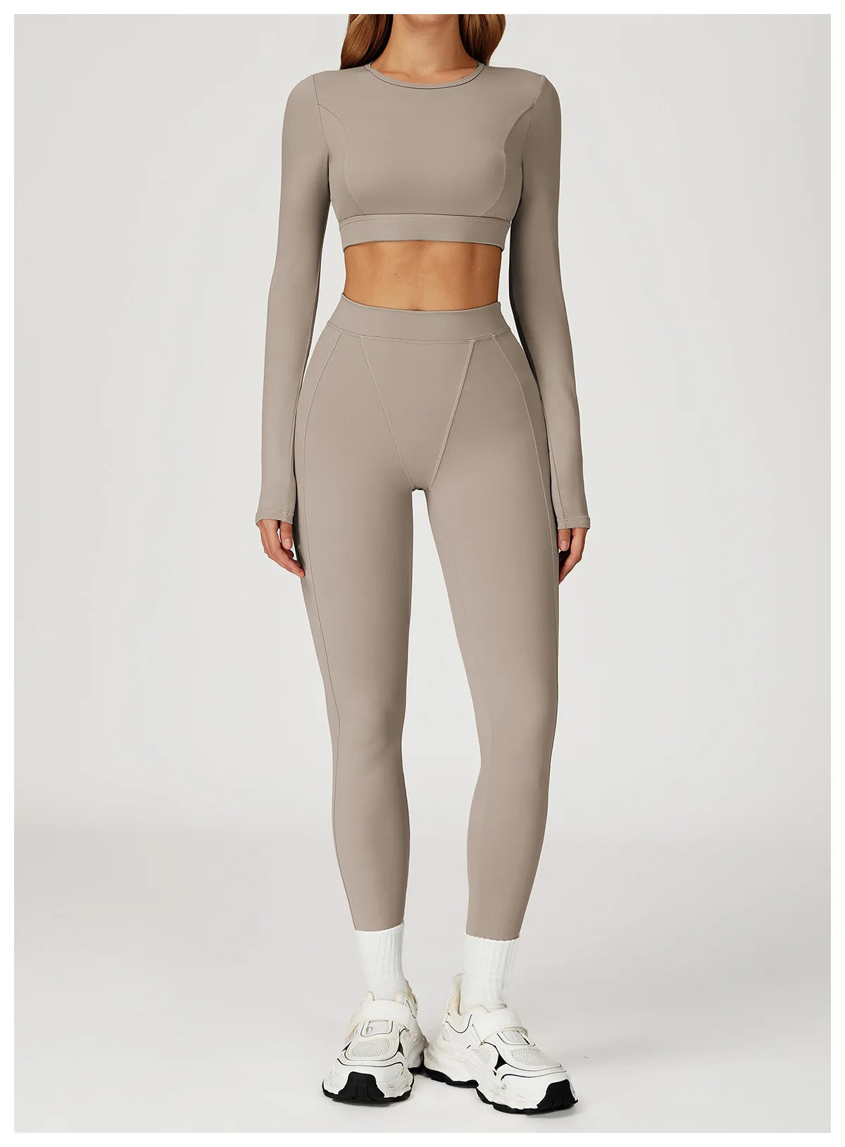 Women Yoga Shirts Crop Top Yoga Long Sleeves Shirts for Women Yoga Sports Running Fitness Gym Clothes Push Up Workout Tops