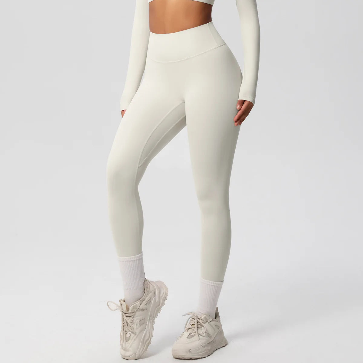Leggings Female High Elastic Seamless Tights High Waist Butt Lift Sexy Fitness Pants Knit Slim Gym Running Yoga Leggings