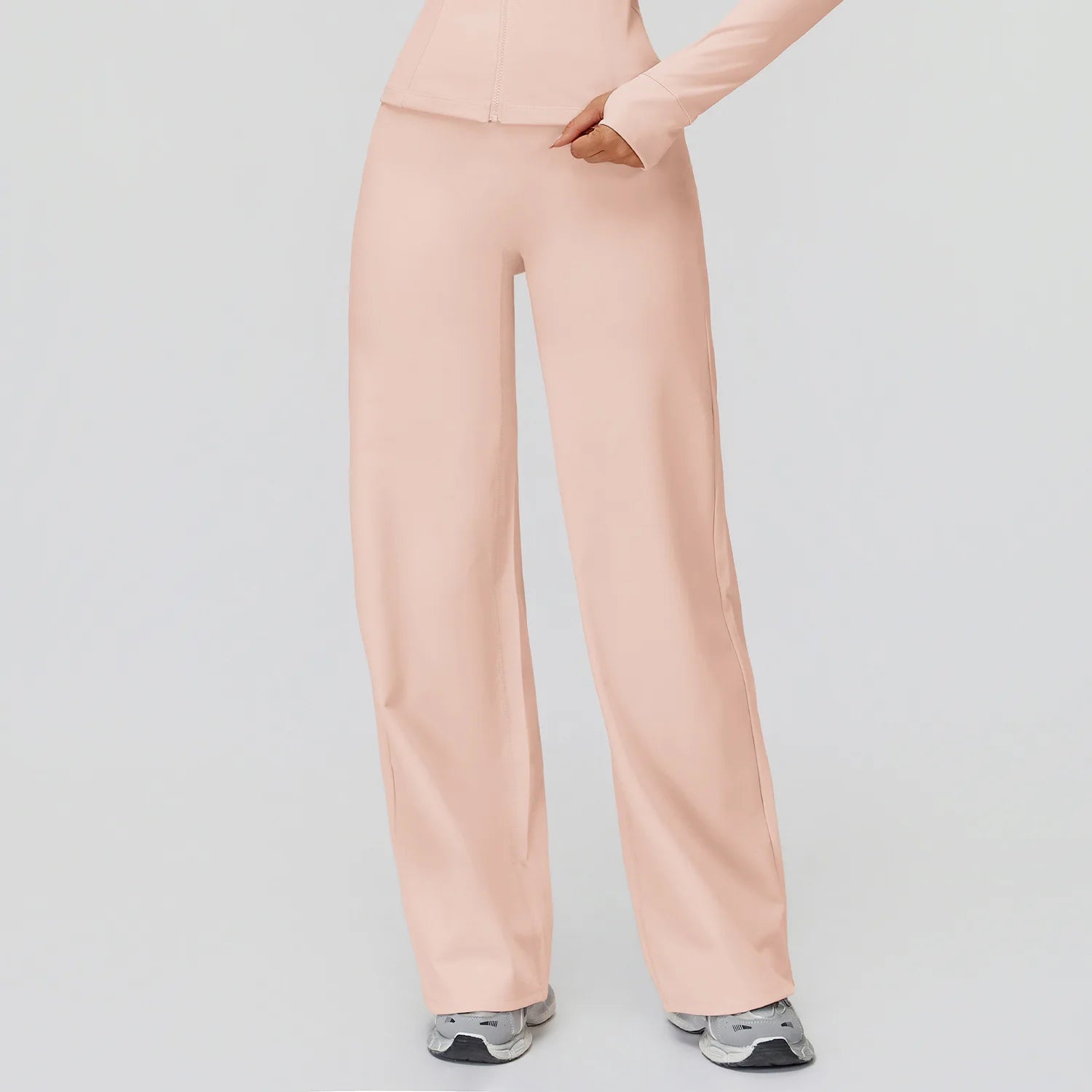 Winter New Yoga Pants With Plush Insulation High Waist Wide Leg Pants Outdoor Sports Running Wide Leg Pants for Women Pants
