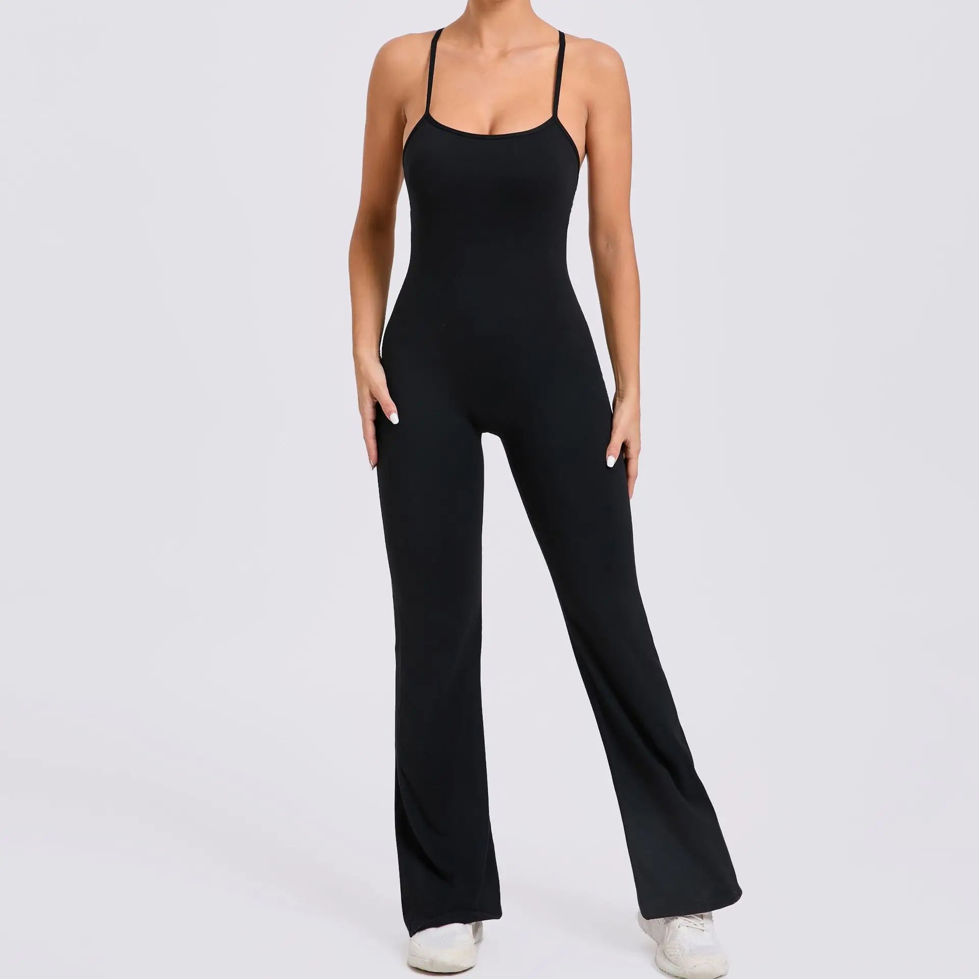 Workout Clothes Women Tracksuit Yoga Set Backless Jumpsuits One Piece Fitness Workout Rompers Sportswear Push Up Gym Set