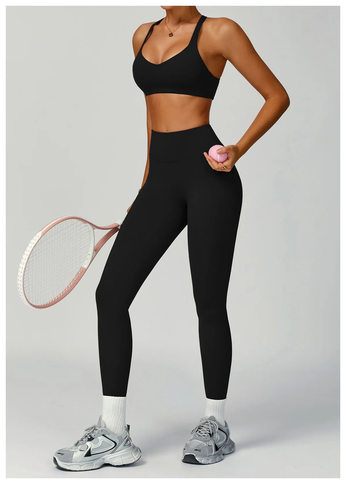 Women Tracksuit Yoga Shorts Set Seamless Yoga Set Workout Scrunch Shorts Sets Sports Bra Scrunch Shorts Fitness Clothes Gym Suit