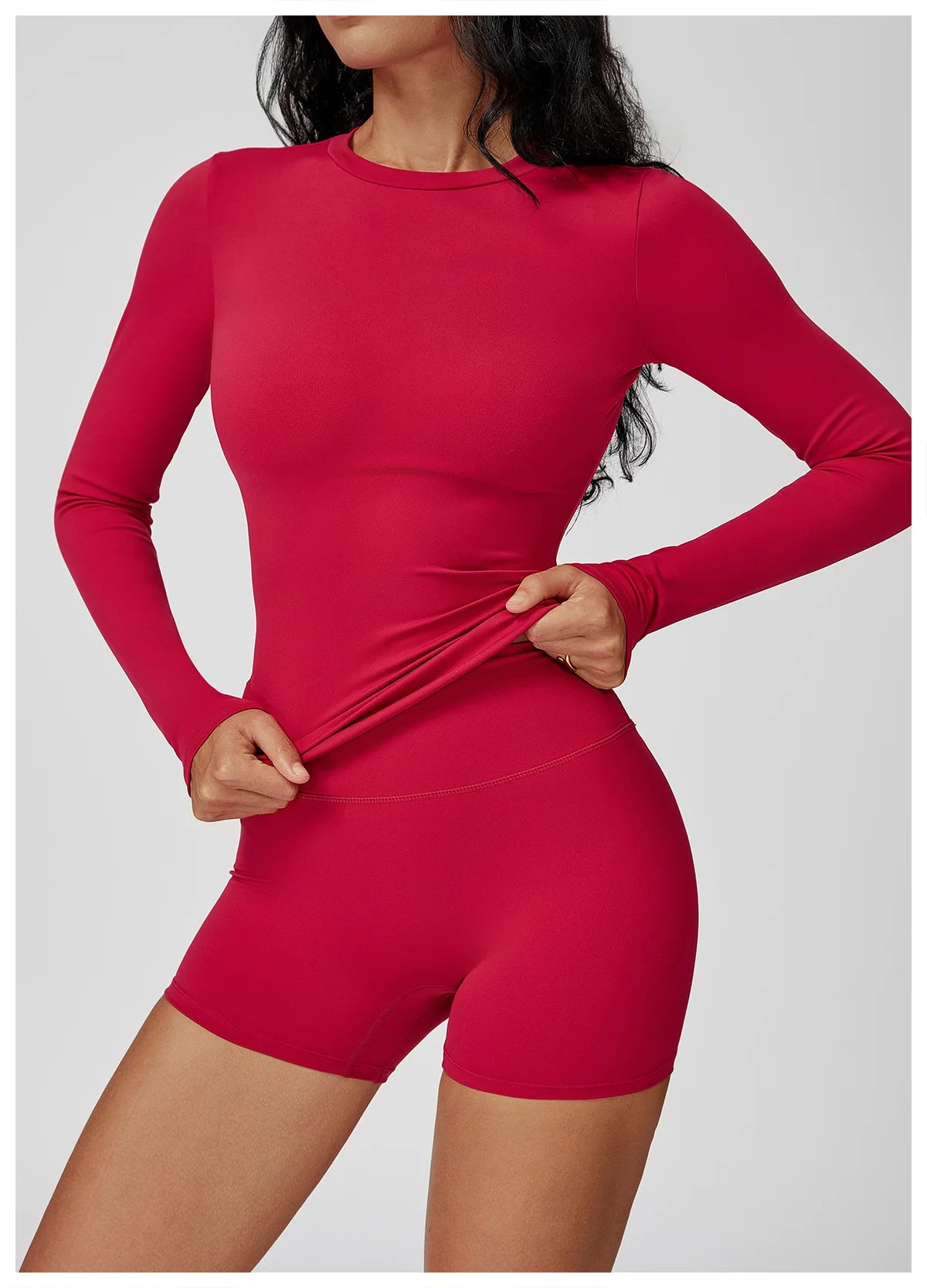 Yoga Shirts For Women Long Sleeve Fitness Running Push Up Gym Shirts Female Workout Breathable High Elastic Sports Top
